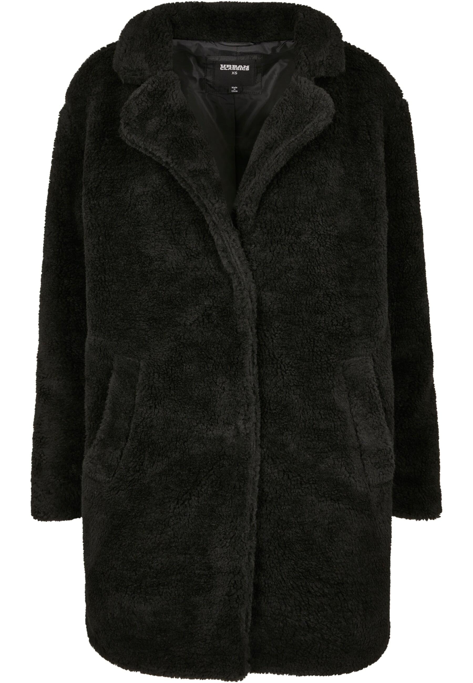 URBAN CLASSICS Parka "Urban Classics Damen Ladies Oversized Sherpa Coat", (1 St.), ohne Kapuze