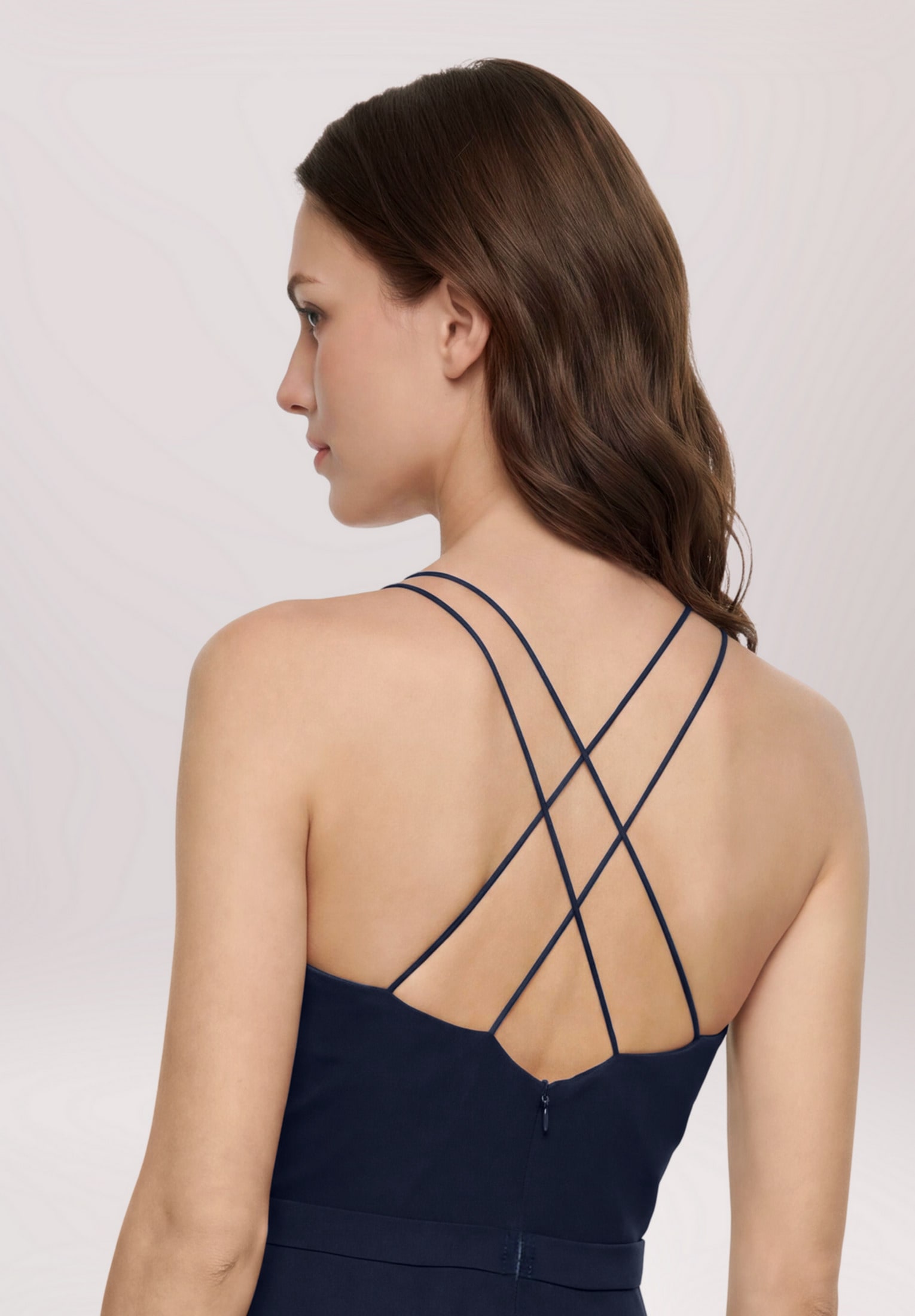 Vera Mont Abendkleid »Damen mit Volant« Nahttasche Design