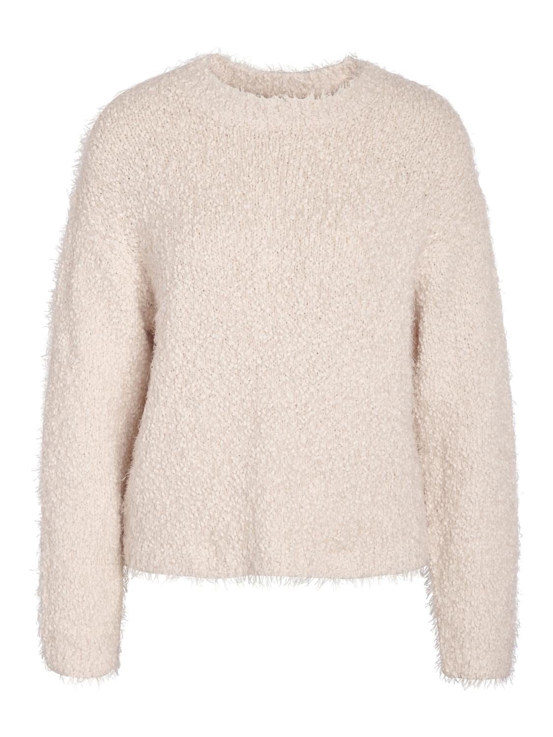 Noisy may Rundhalspullover »NMSASSY L/S O-NECK KNIT FWD NOOS«