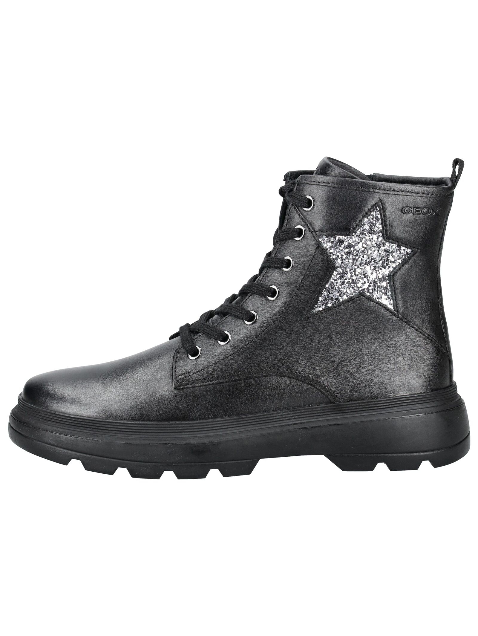 Geox Schnürstiefelette »Geox Stiefelette Leder/Textil«