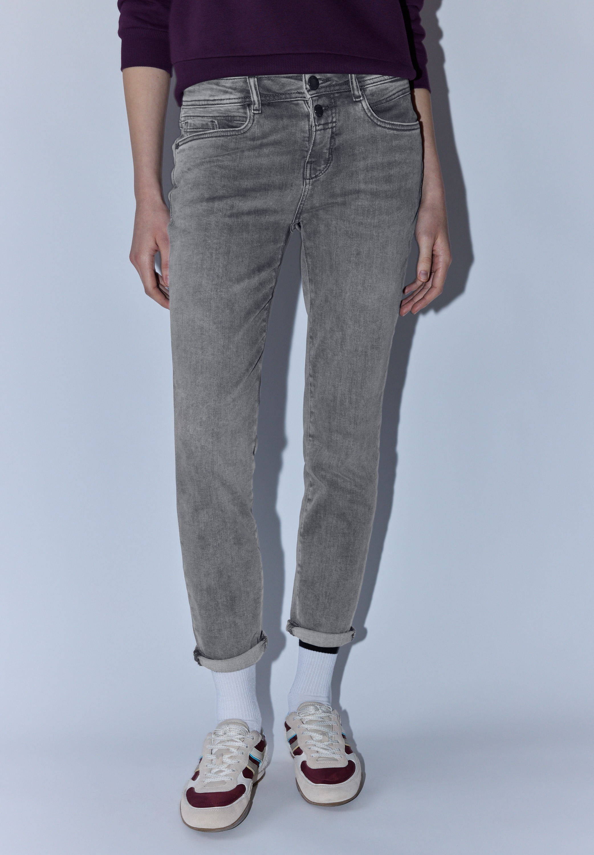 STREET ONE STUDIO Comfort-fit-Jeans 5-Pocket-Style