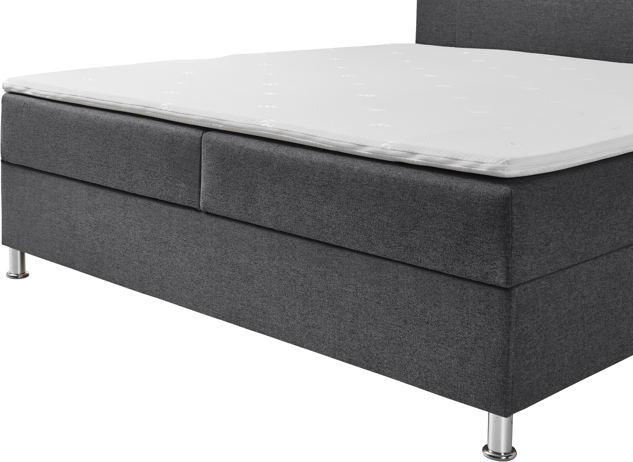 INOSIGN Boxbett »Escalon mit Bettkasten, inkl. Topper«, erhältlich in den Breiten 120x200cm und 180x200cm