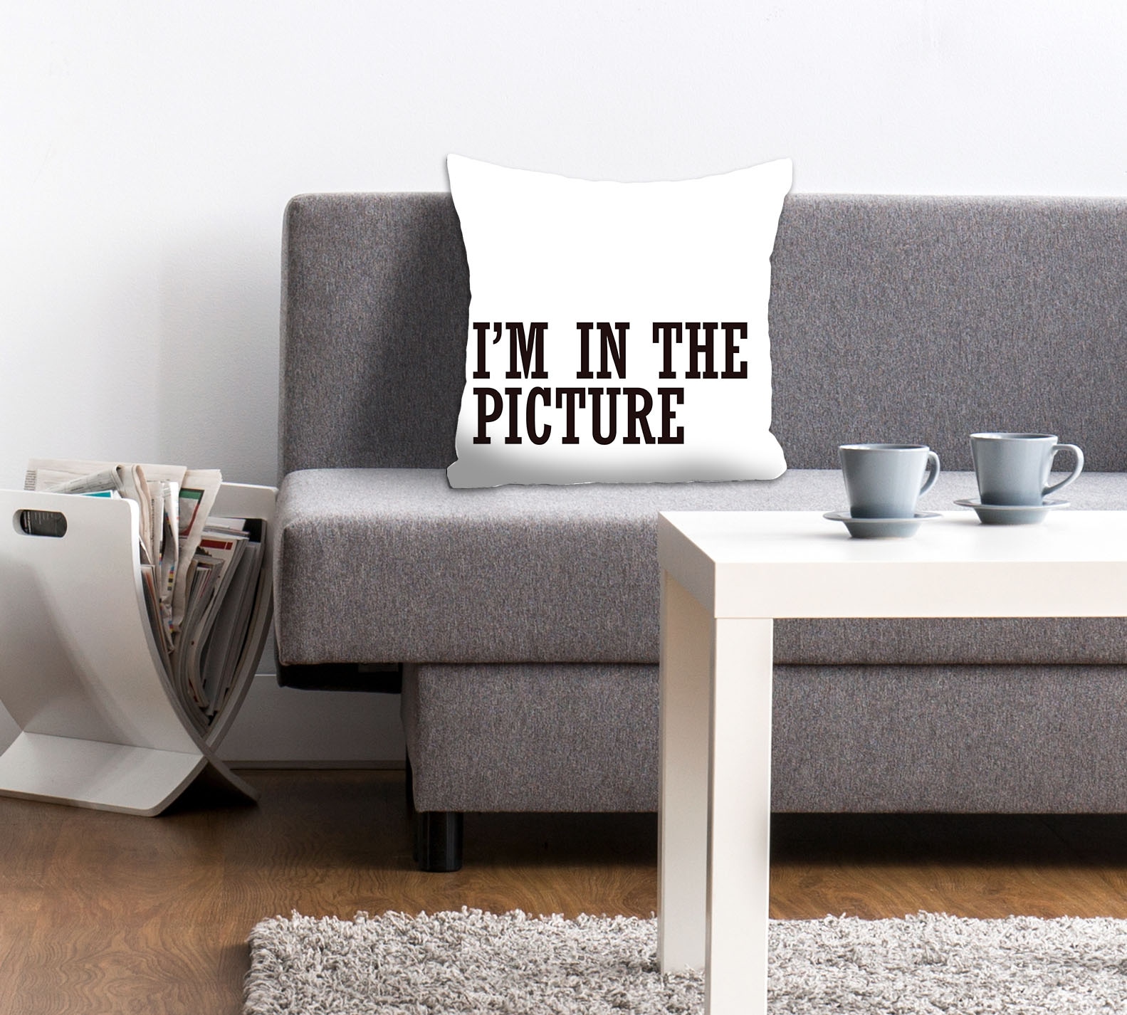 queence Dekokissen "IM IN THE PICTURE" Kissenhülle ohne Füllung, 1 Stück günstig online kaufen