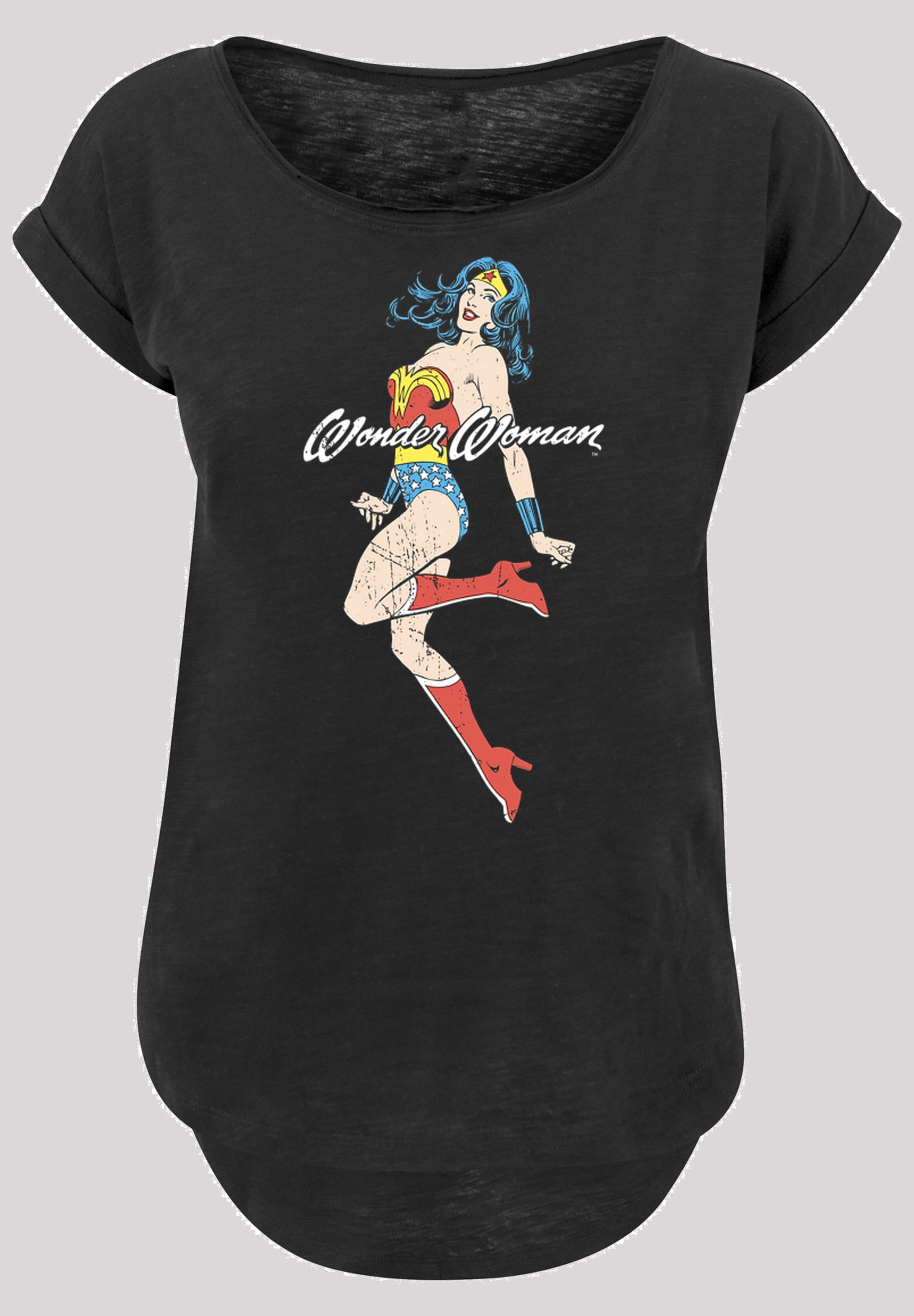 F4NT4STIC T-Shirt "DC Comics Wonder Woman Classic Jump", Print günstig online kaufen