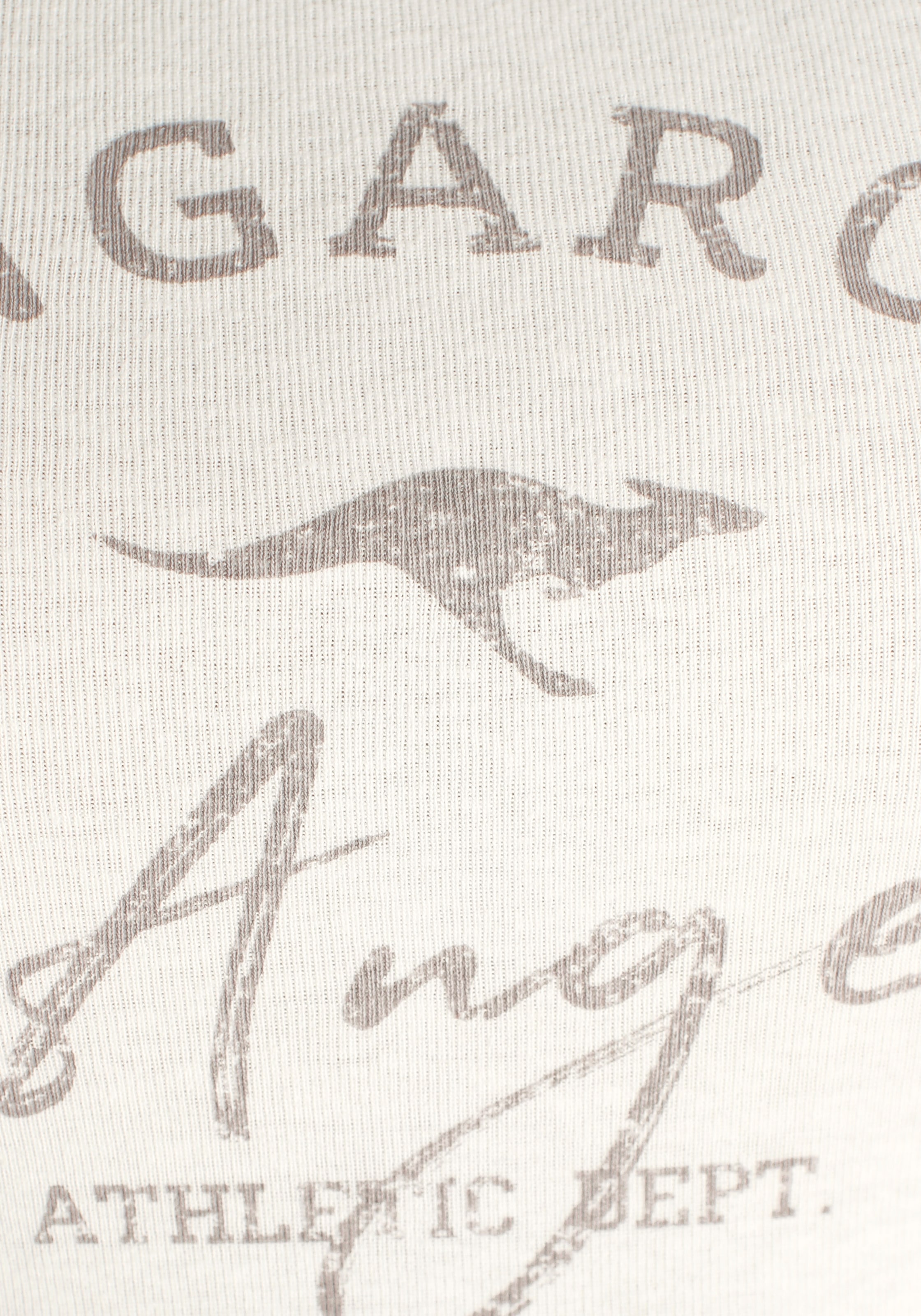 KangaROOS Print-Shirt, sehr figurbetonter Schnitt, Print, Rundhalsausschnitt