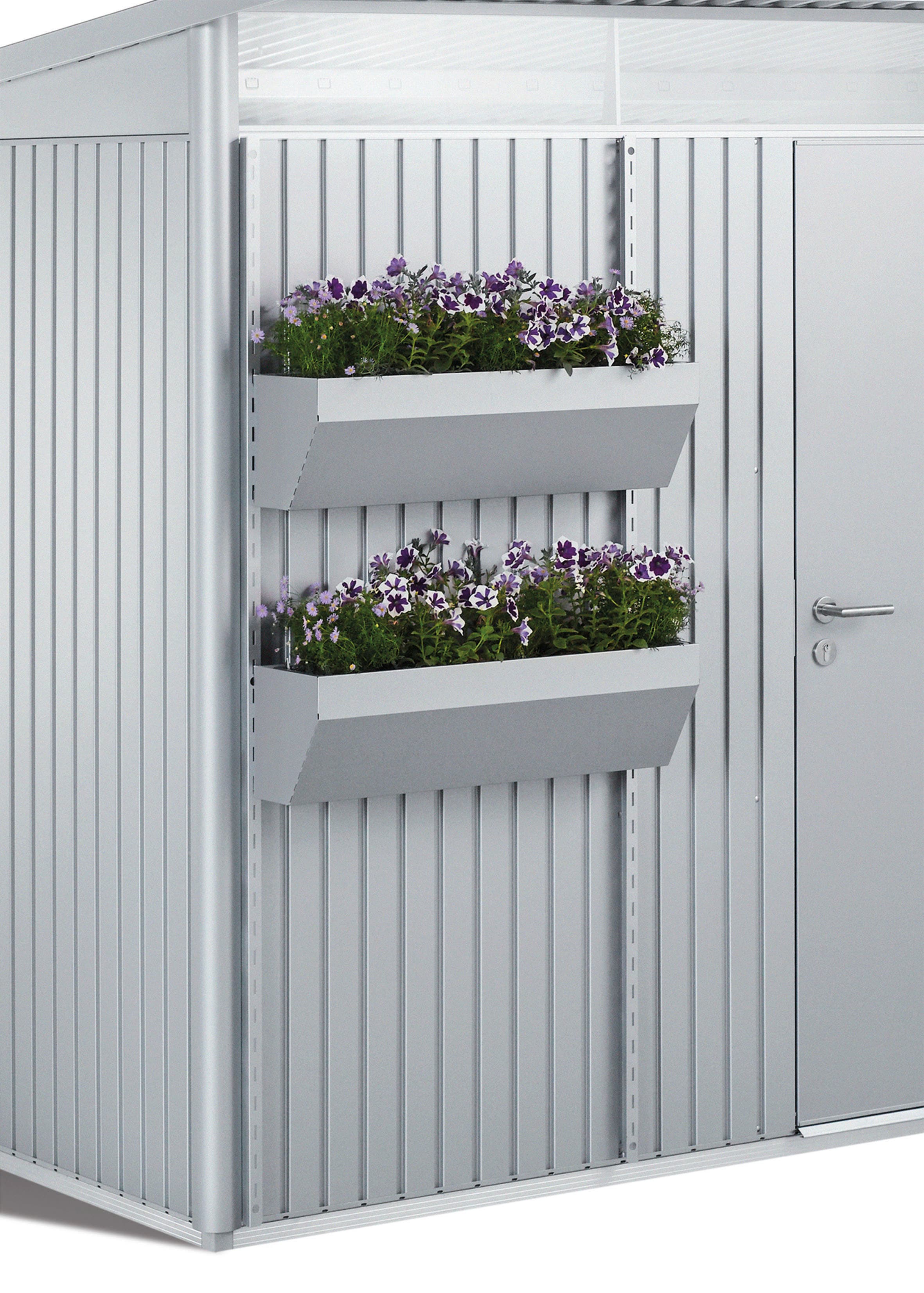 Biohort Blumenkasten "FLORABOARD für Gerätehaus Neo, verschiedene Farben" 82x25x188 cm