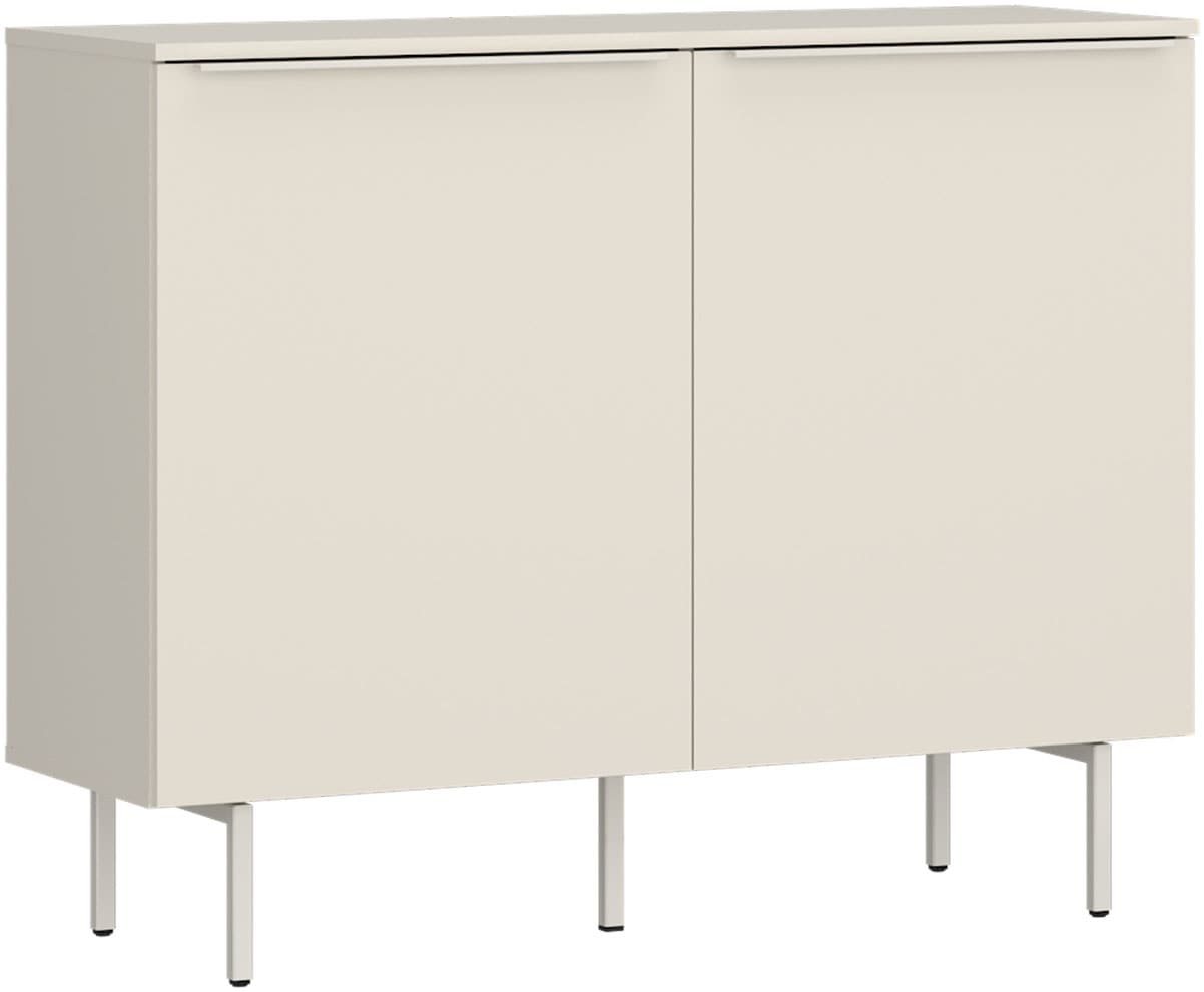 TOM TAILOR HOME Kommode Sideboard mit 2 Türen, Softclose,viel Stauraum mit Farbkick