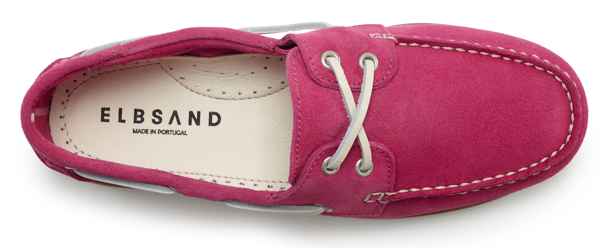 Elbsand Bootsschuh, Slipper, Halbschuh, aus Leder