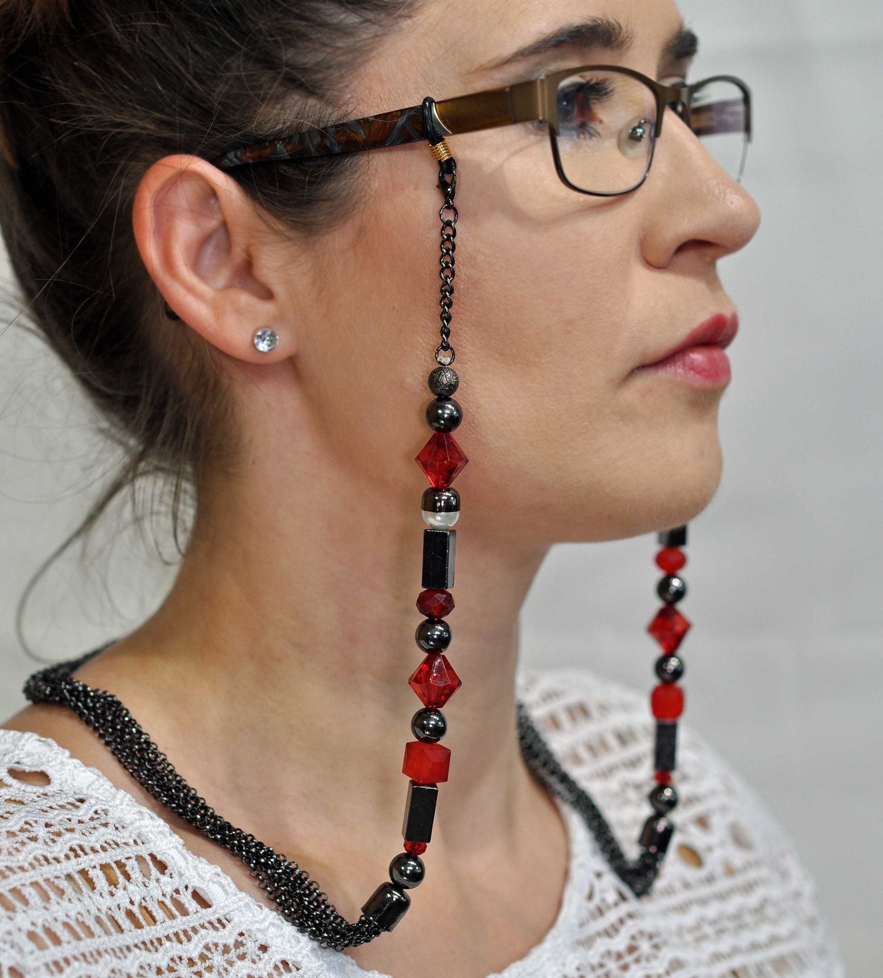 Steuer Collierkettchen »Brillenkette«