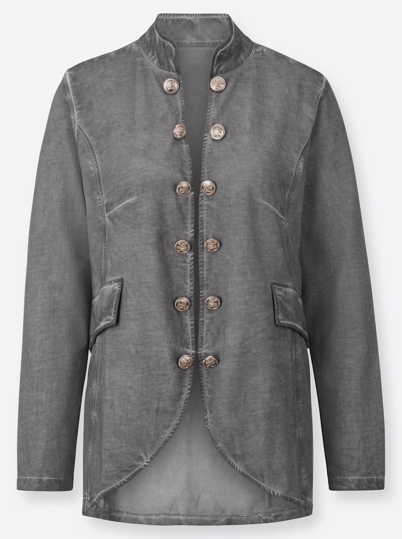 Inspirationen Shirtjacke »Sweatjacke«, (1 tlg.)