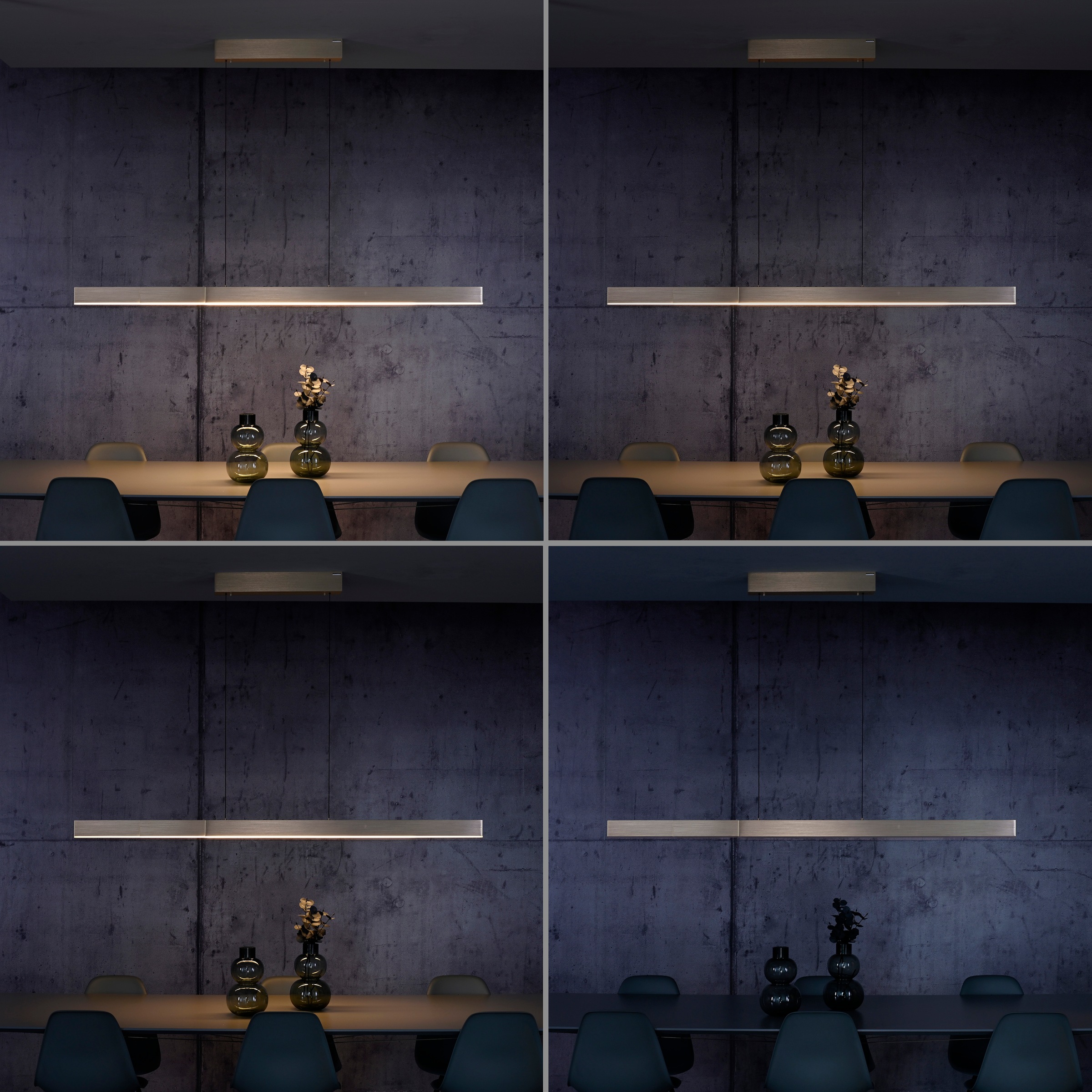Neuhaus PURE LED Pendelleuchte »PURE Moto-Rise« LED-Board 1 Stk. warmweiß - kaltweiß e-LIFT® Funktion, e-SLIDE® Funktion, Fernbedienung