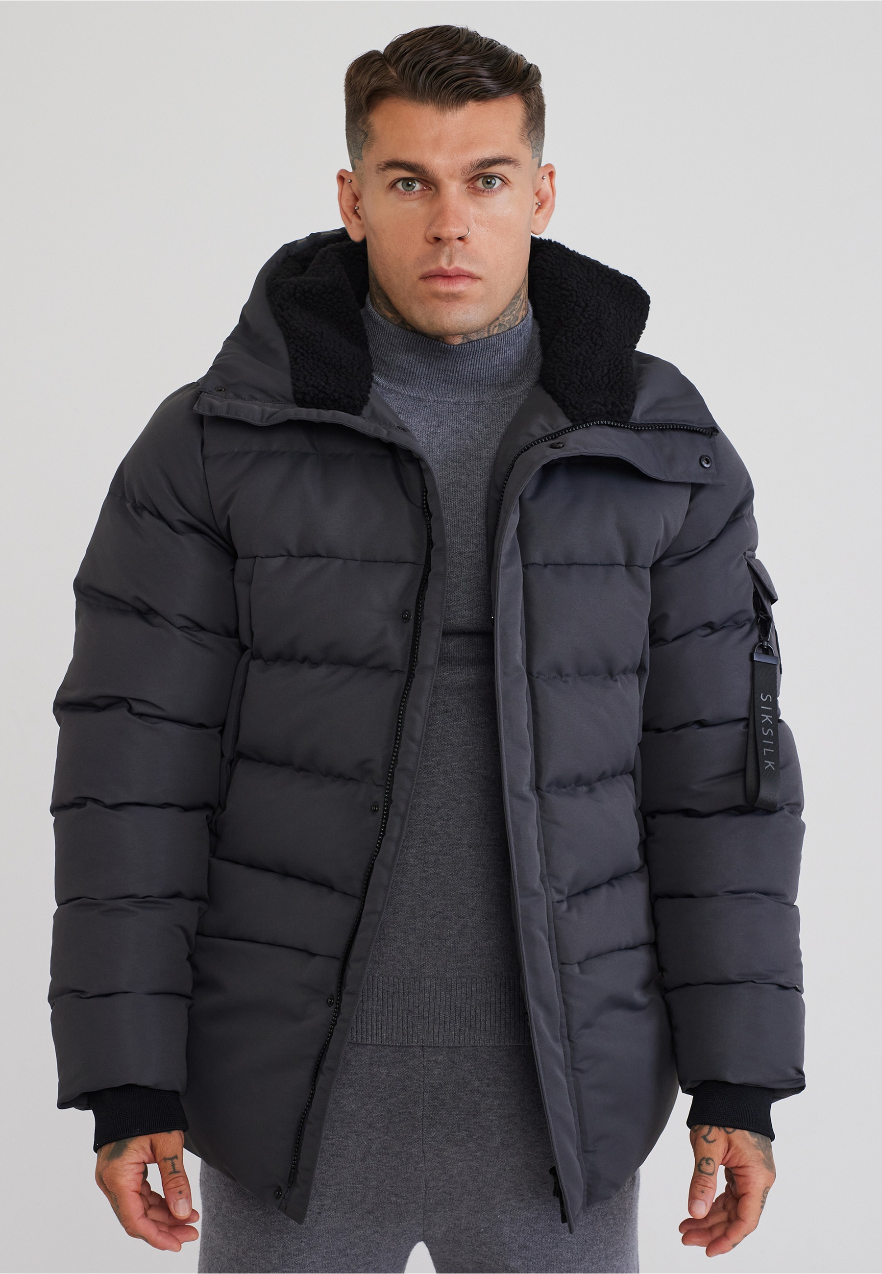 Siksilk Parka »SikSilk Parka« 1 Stk. tlg. mit Kapuze