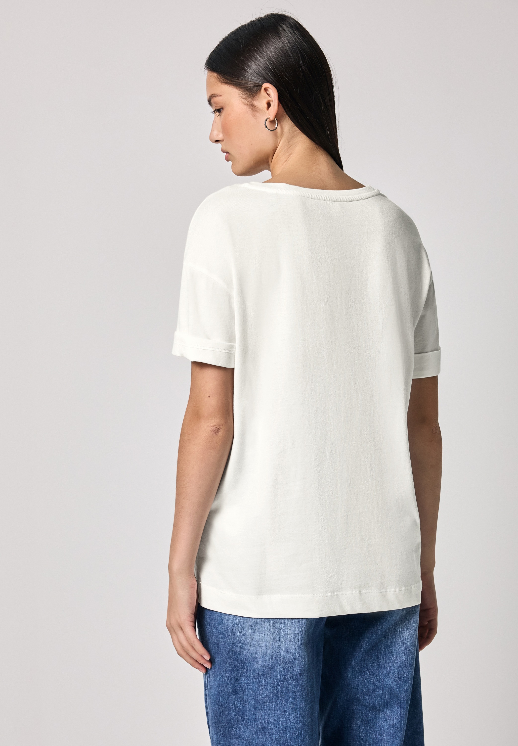 STREET ONE STUDIO T-Shirt, mit Wording günstig online kaufen