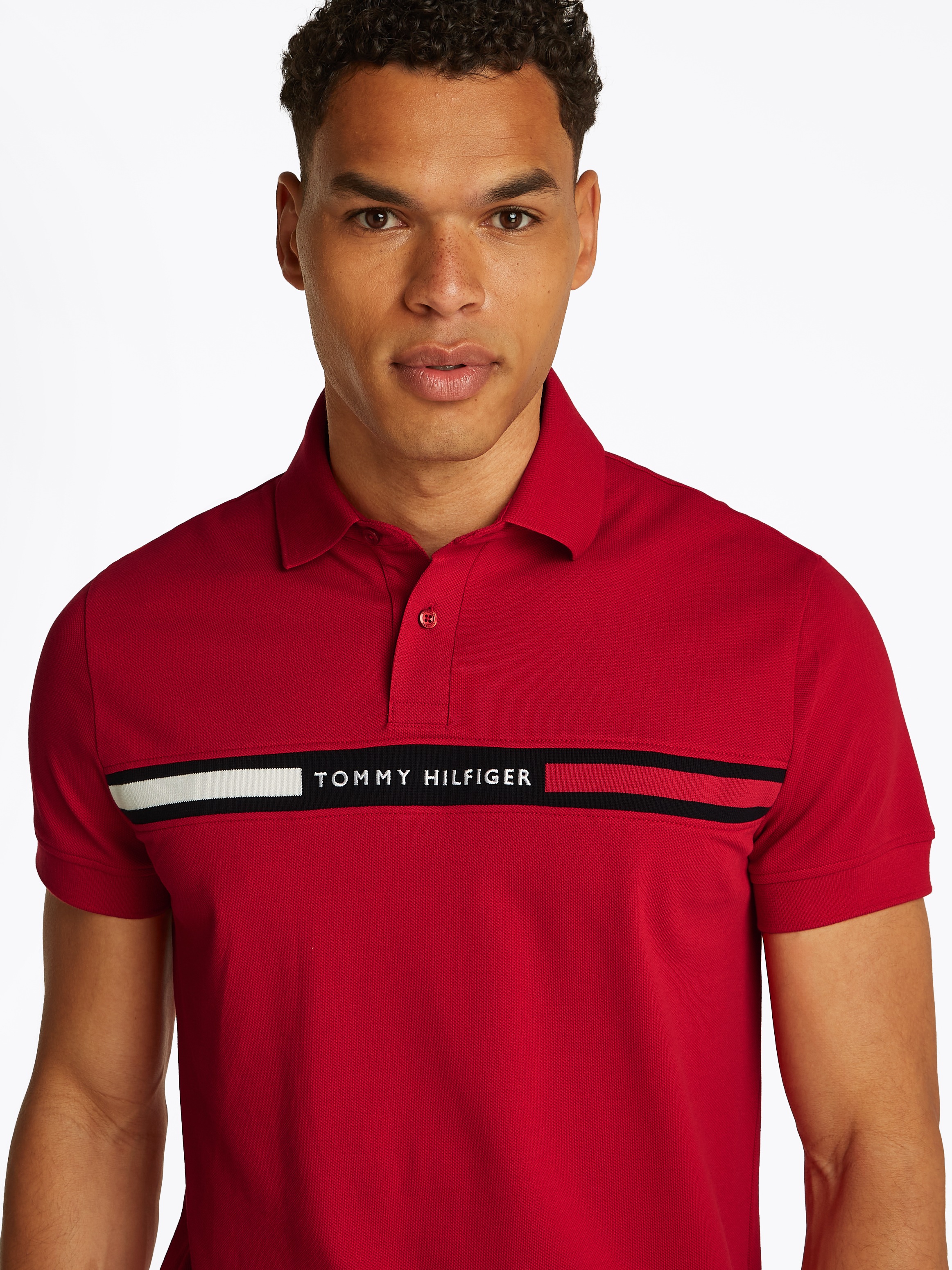Tommy Hilfiger Poloshirt "HILFIGER CHEST INSERT REG POLO" günstig online kaufen