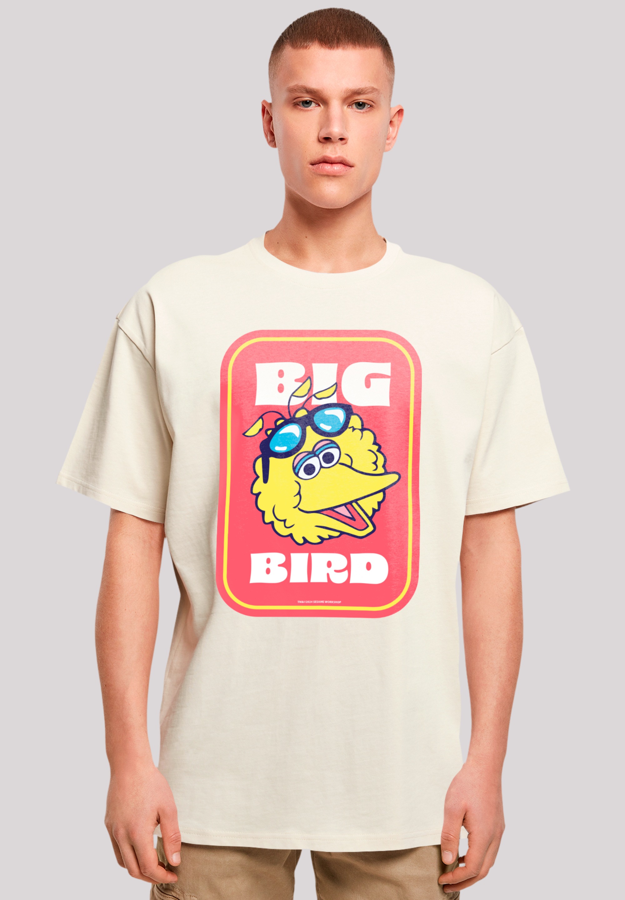 F4NT4STIC T-Shirt "Sesamstraße Bilbo Big Bird Sticker", Premium Qualität, W günstig online kaufen