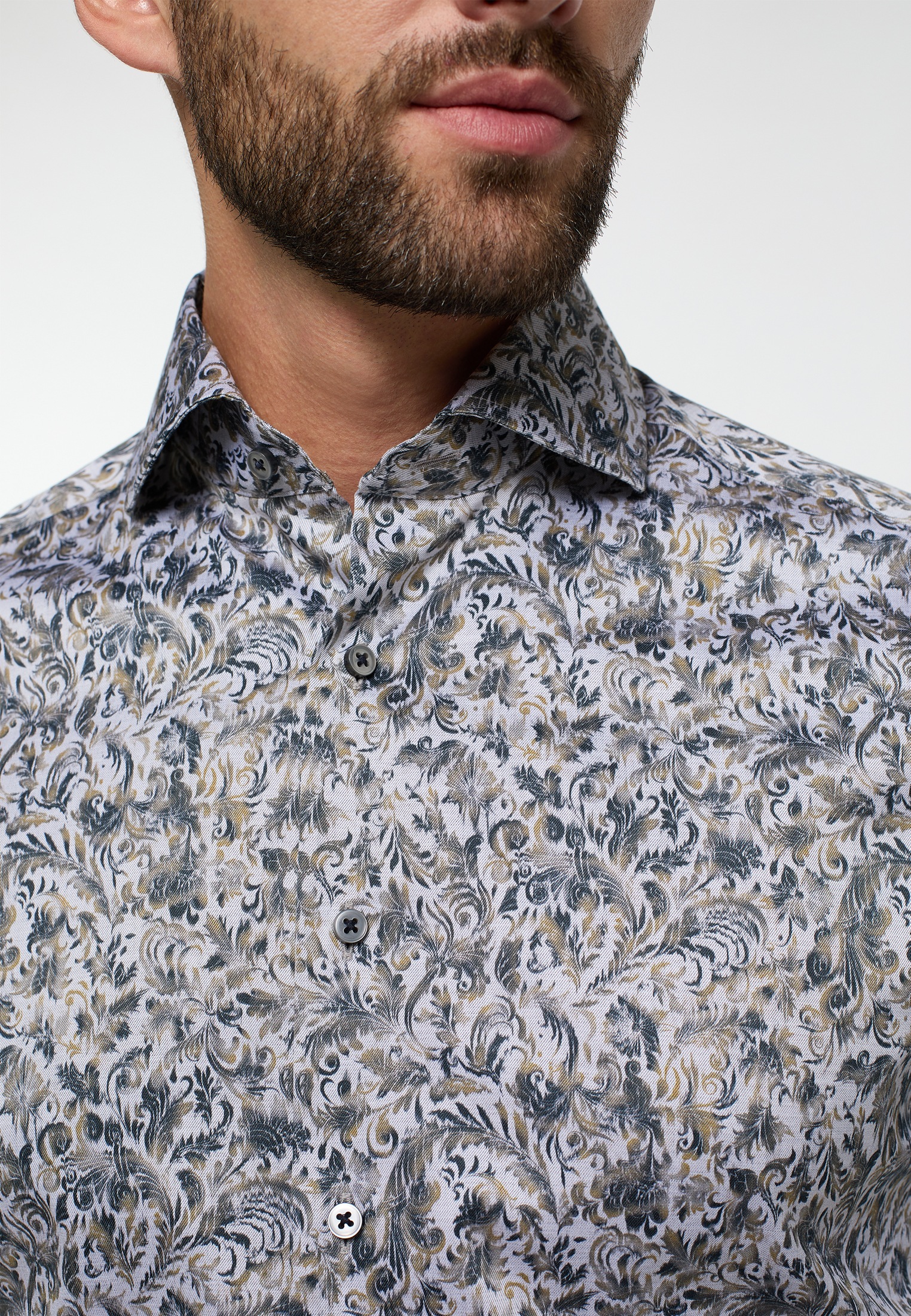 Thumbnail - Eterna Langarmhemd "MODERN FIT" NON IRON (bügelfrei)