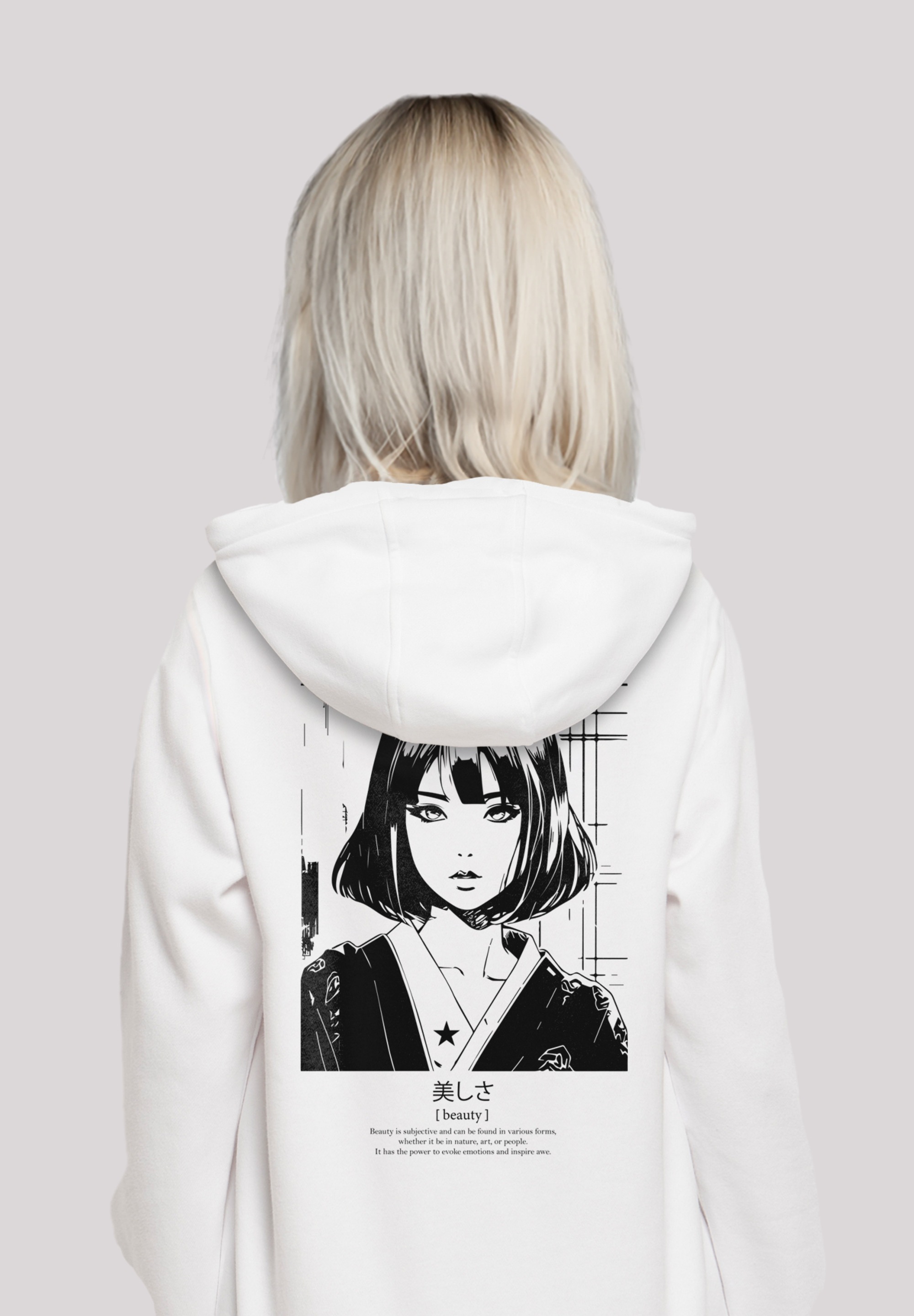 F4NT4STIC Kapuzenpullover "Anime Beauty Girl", Hoodie, Warm, Bequem