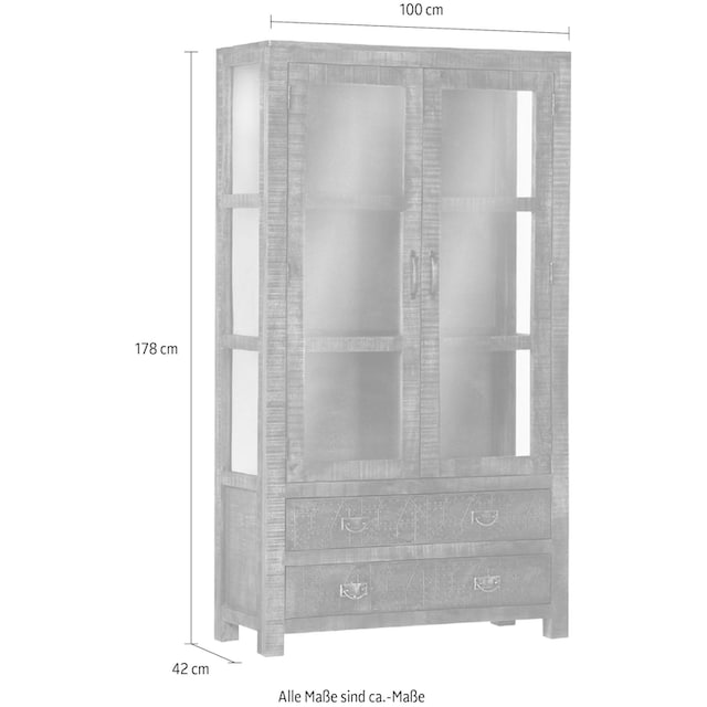 Gutmann Factory Vitrine »Oriental«, im Lodge-Stil | BAUR