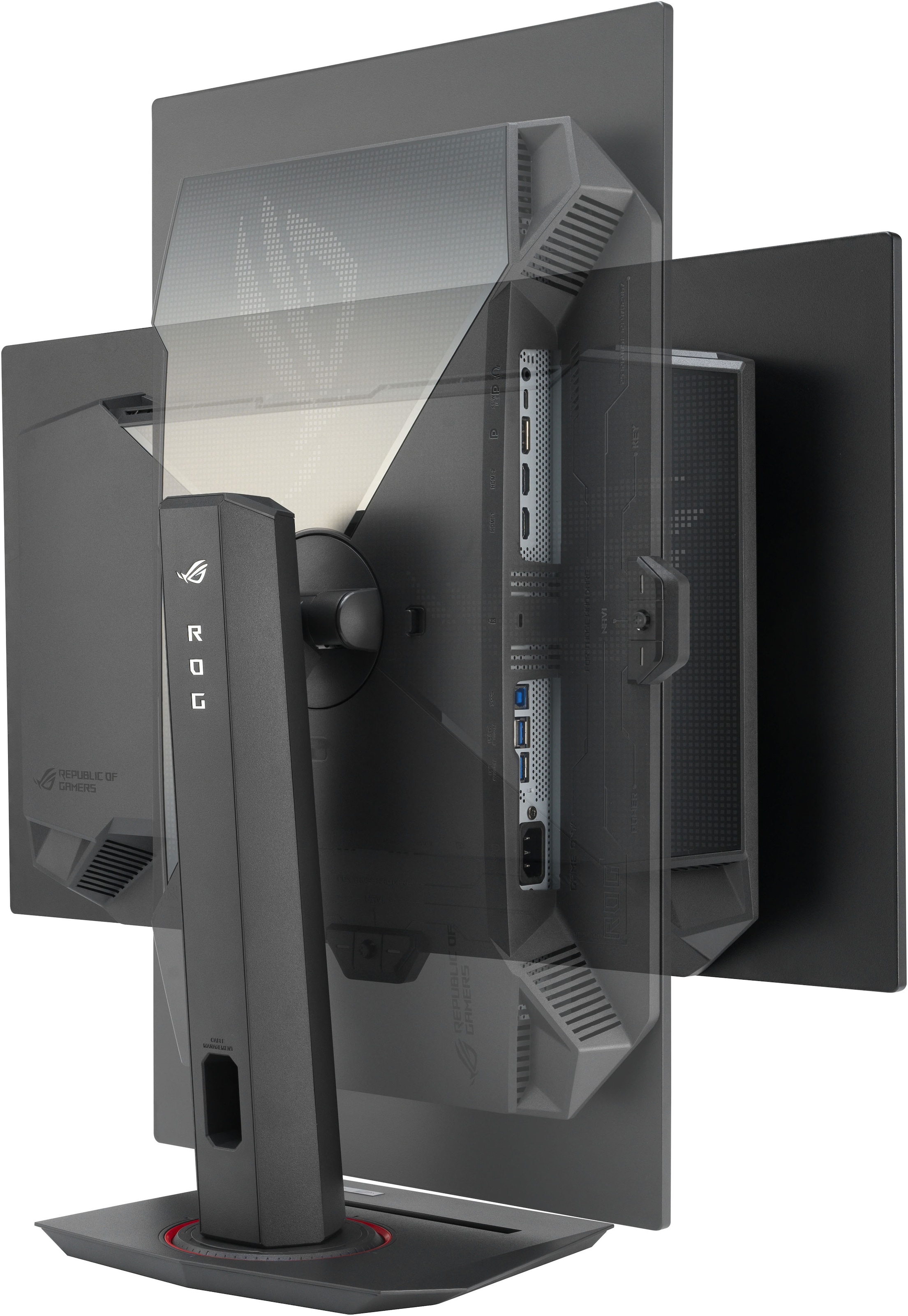 Asus Gaming-Monitor »XG27ACDNG« 68 cm/27 ″  2560 x 1440 px Quad HD 0,03 Reaktionszeit 360 Hz