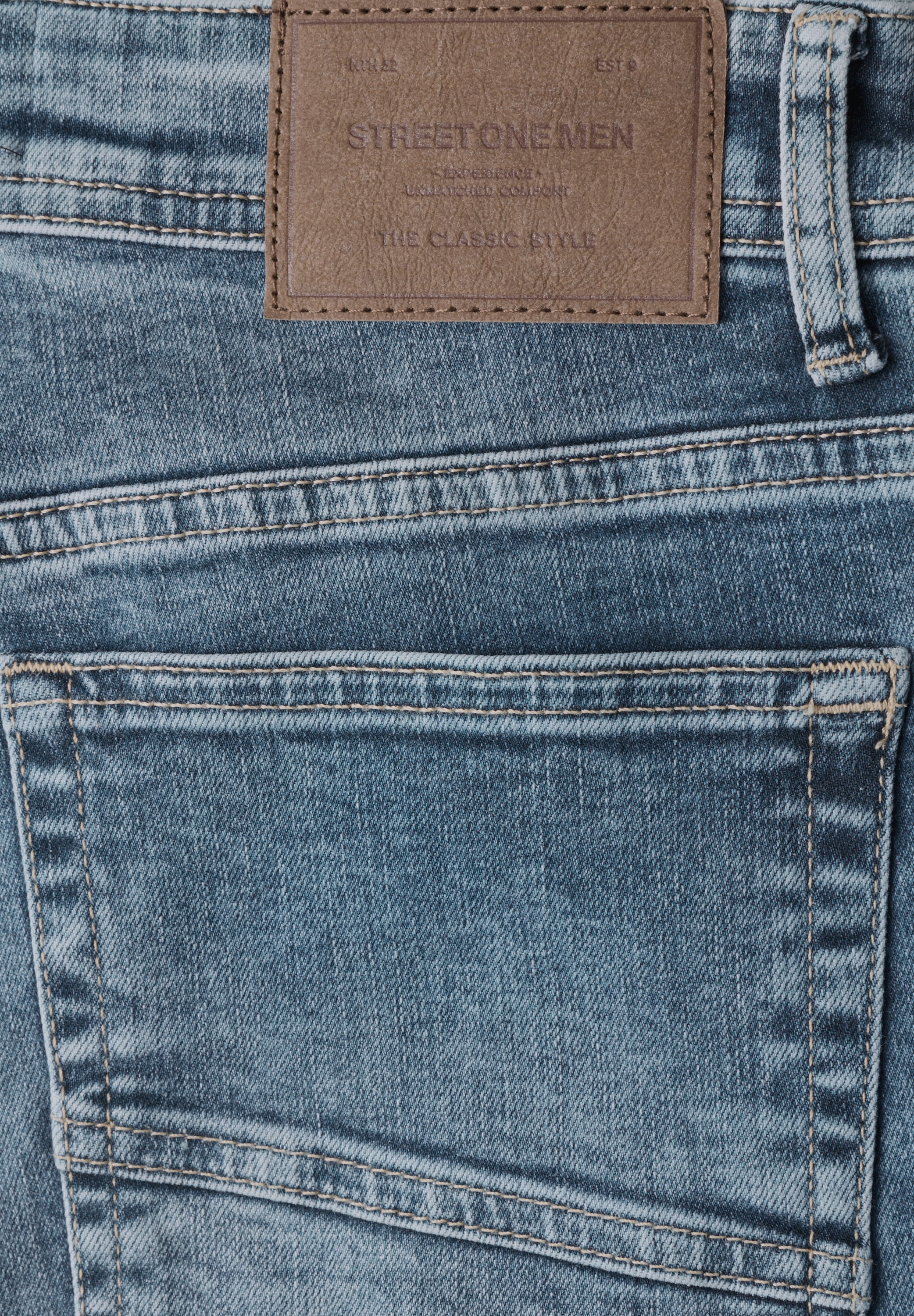 STREET ONE MEN Regular-fit-Jeans 5-Pocket-Style