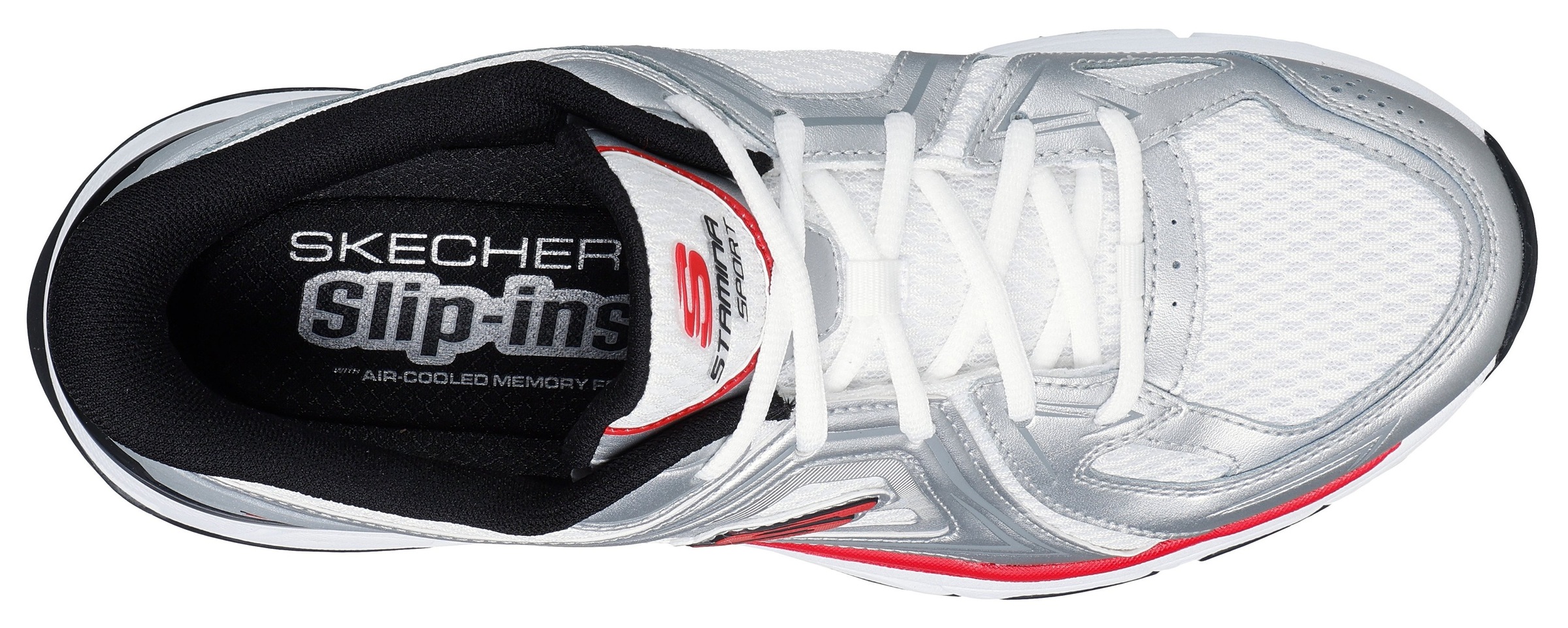 Skechers Slip-On Sneaker »STAMINA SPORT«, Trainingsschuh, Retro Sneaker mit Slip-ins