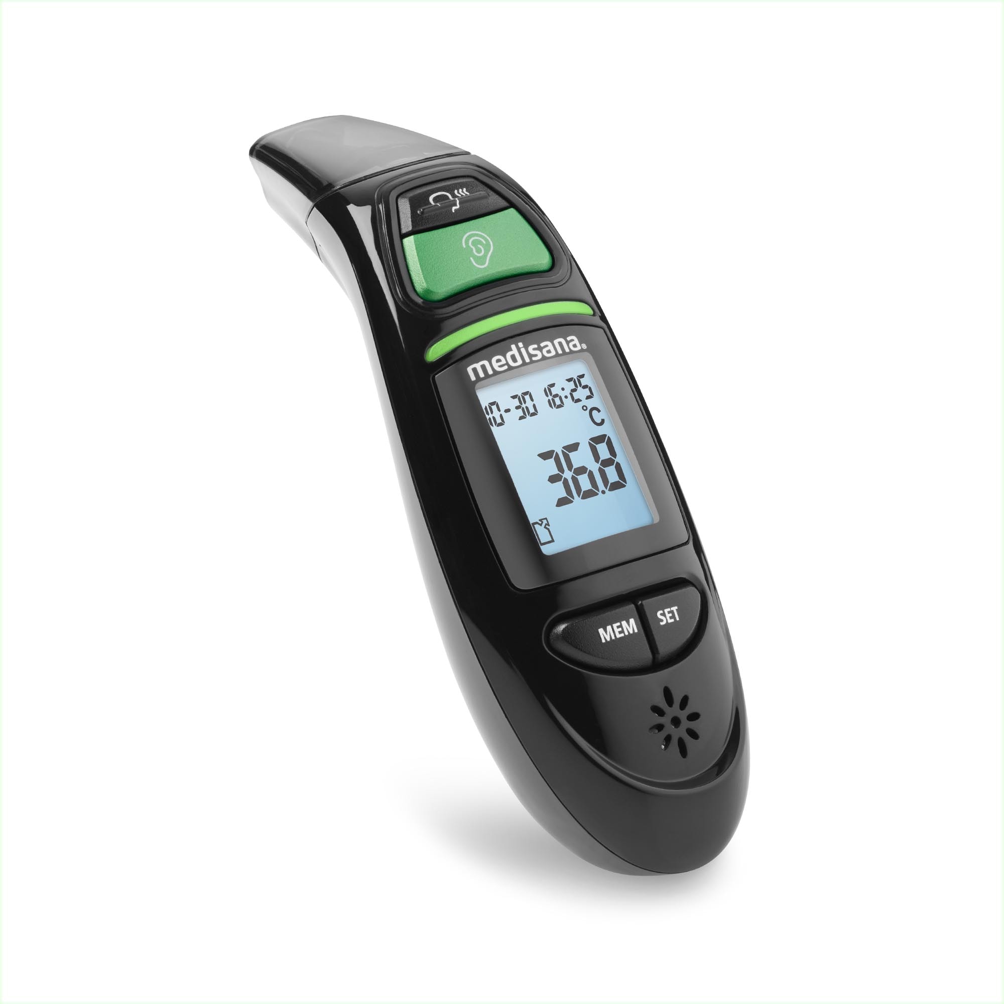 Medisana Infrarot-Fieberthermometer "TM 750" Messung von Körper- & Umgebungstemperatur, Flüssigkeiten, Oberflächen