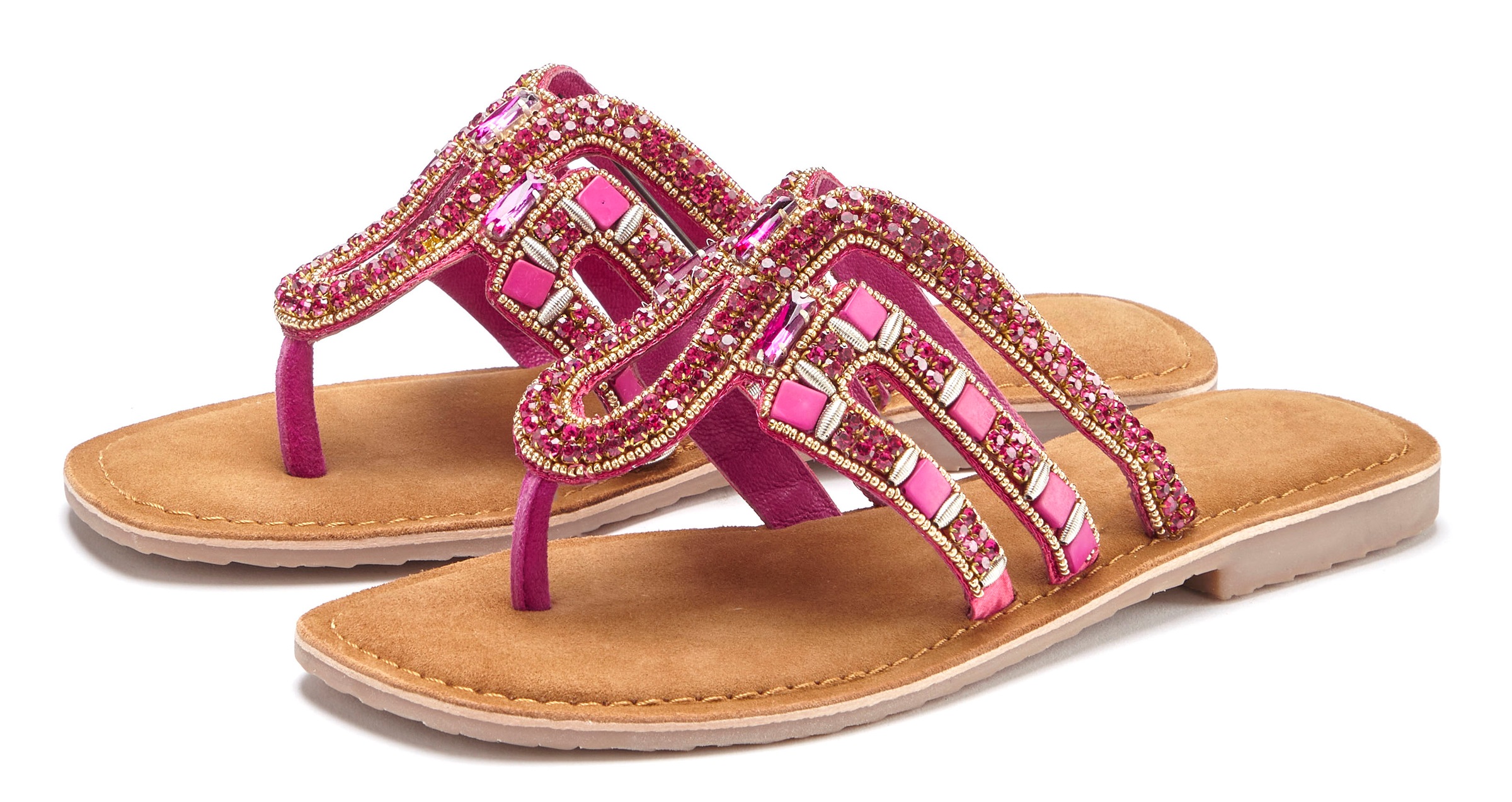 Vivance Zehentrenner "Sommerschuh, Pantolette, Mule, offener Schuh," aus Le günstig online kaufen