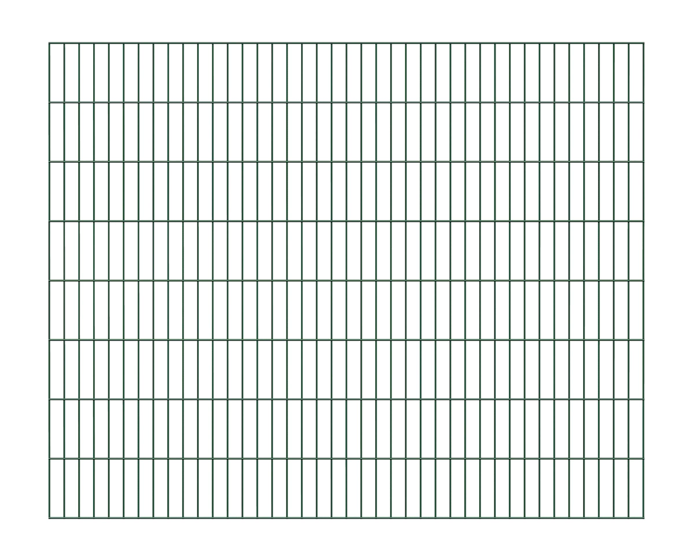 Doppelstabmattenzaun »Doppelstab-Gittermatte 6/5/6«, LxH: 200x160 cm