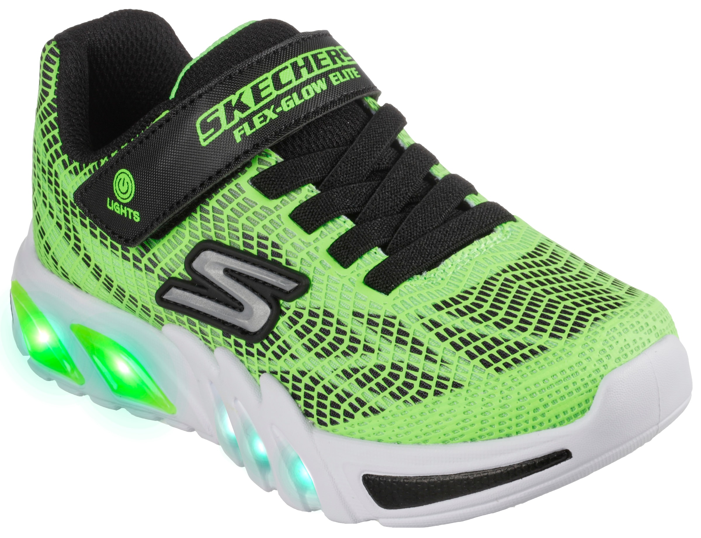 Sneaker »Blinkschuh Flex-Glow Elite - Vorlo«, Blinkschuh, LED Schuh, Klettschuh mit...