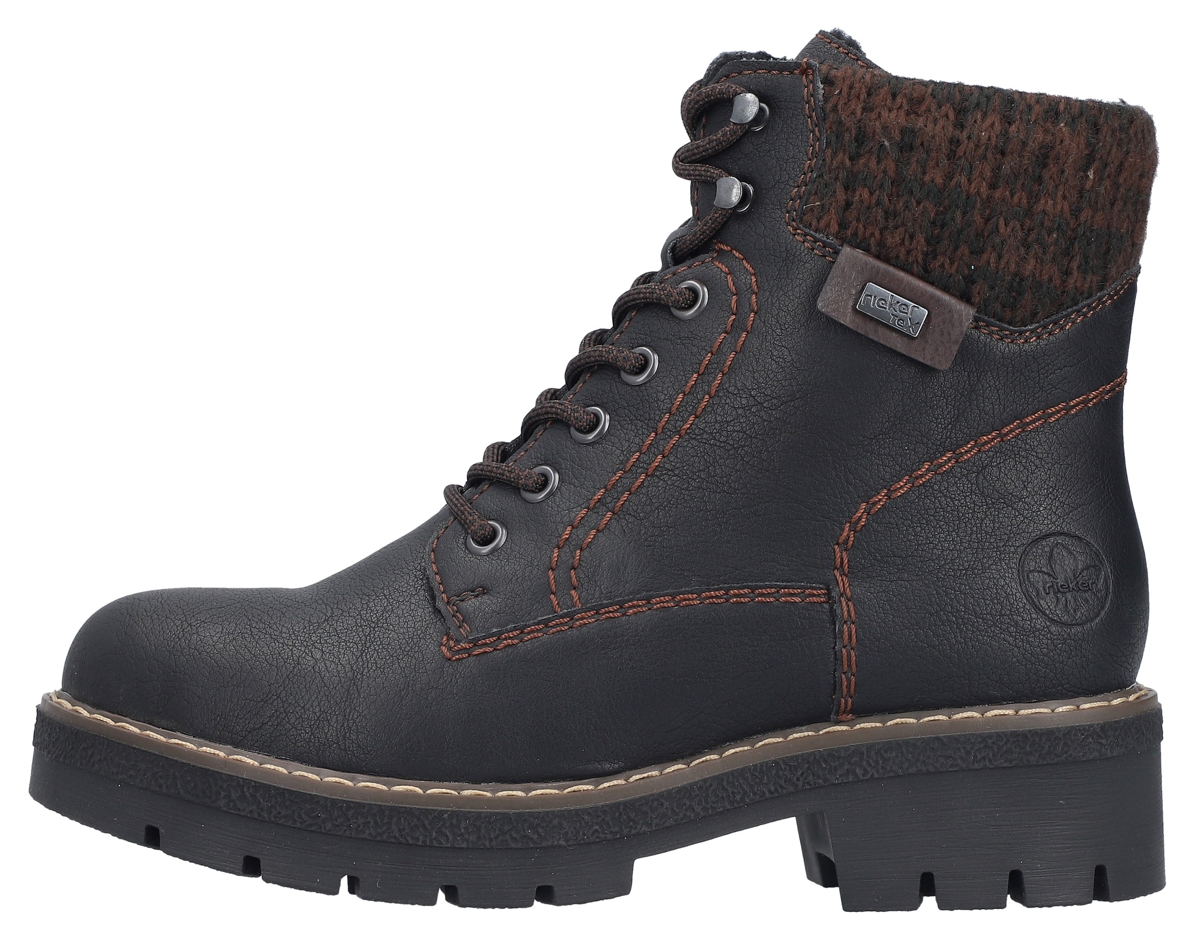 Rieker Winterstiefelette, Schnürboots, Winterboots mit wasserabweisender riekerTEX-Membran