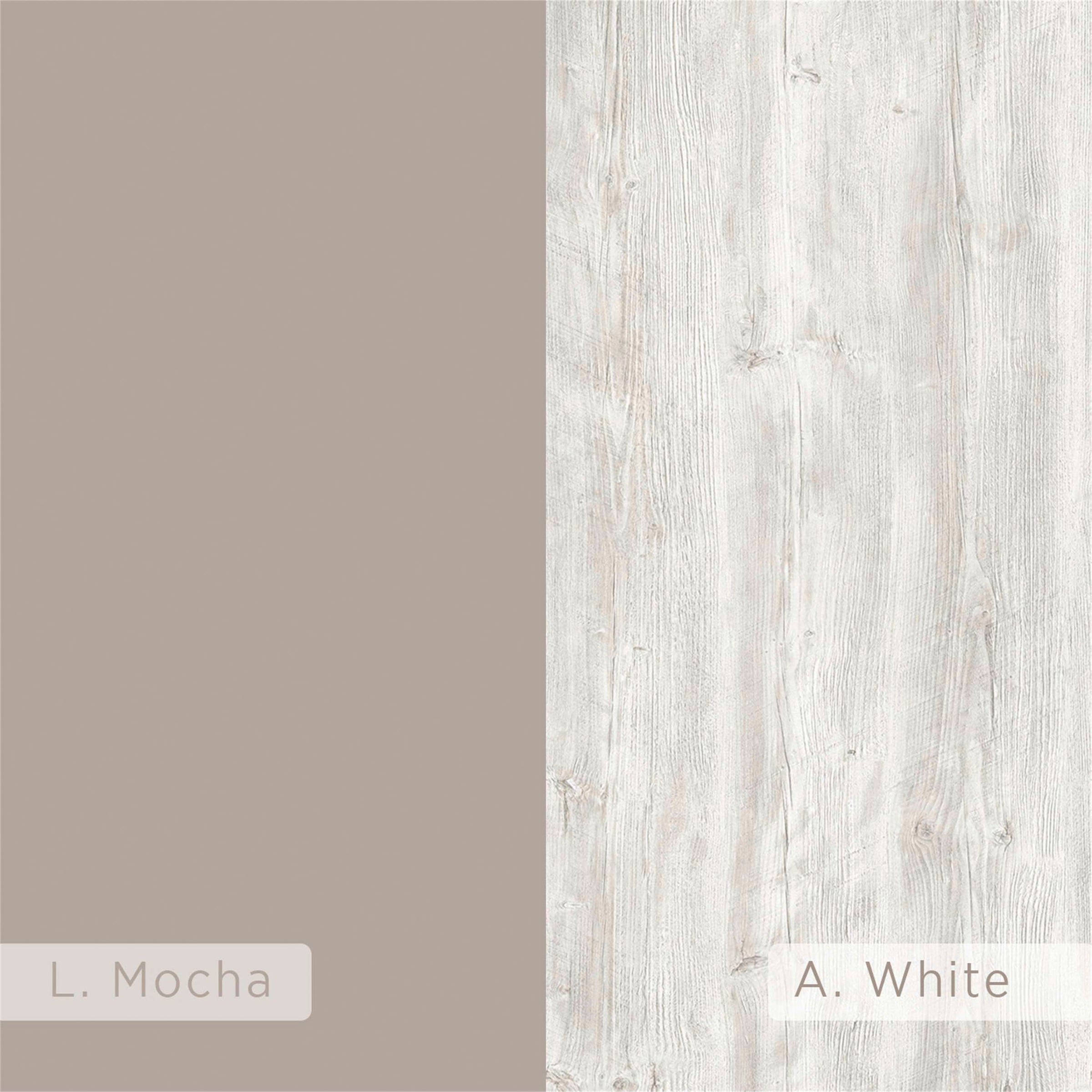 Decortie Nachttisch »GLYNN NACHTTISCH«, (Packung, 1 St.), Leichte Montage, Lagerung, Platzsparend