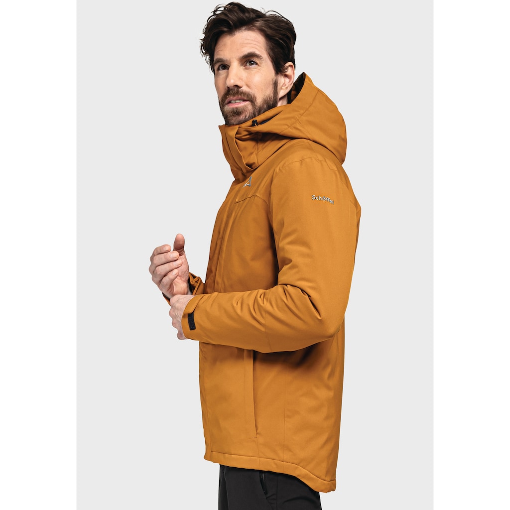 Schöffel Outdoorjacke »Ins. Jacket Bastianisee M«, mit Kapuze