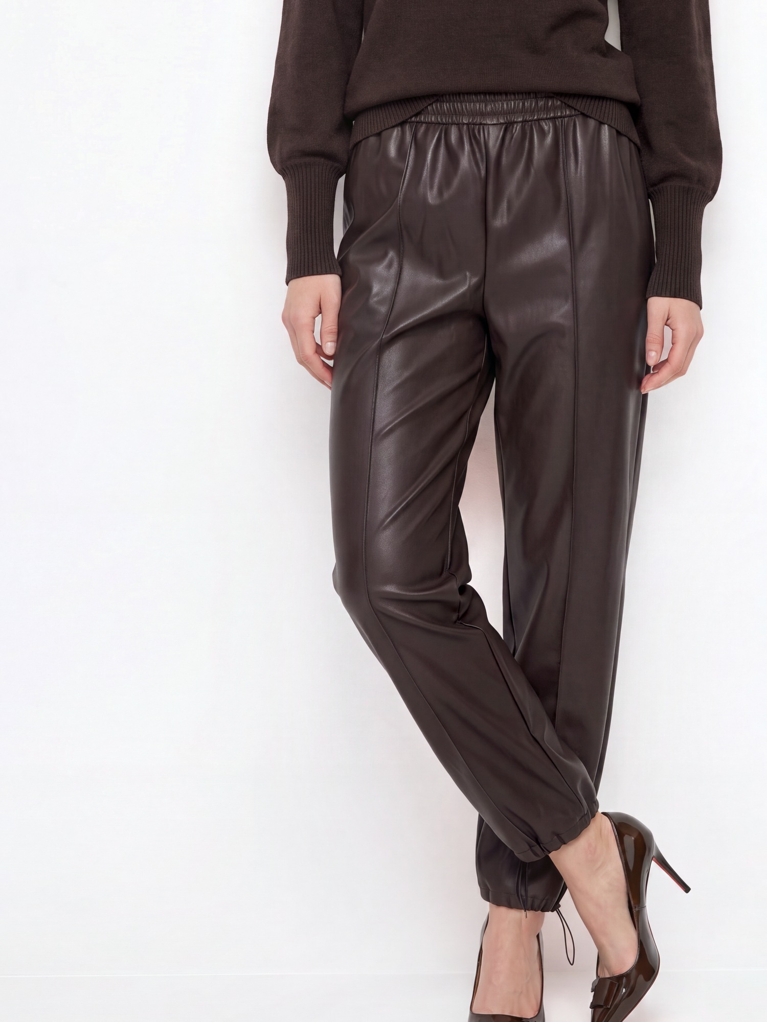 RICHROYAL Lederimitathose »Rich & Royal«
