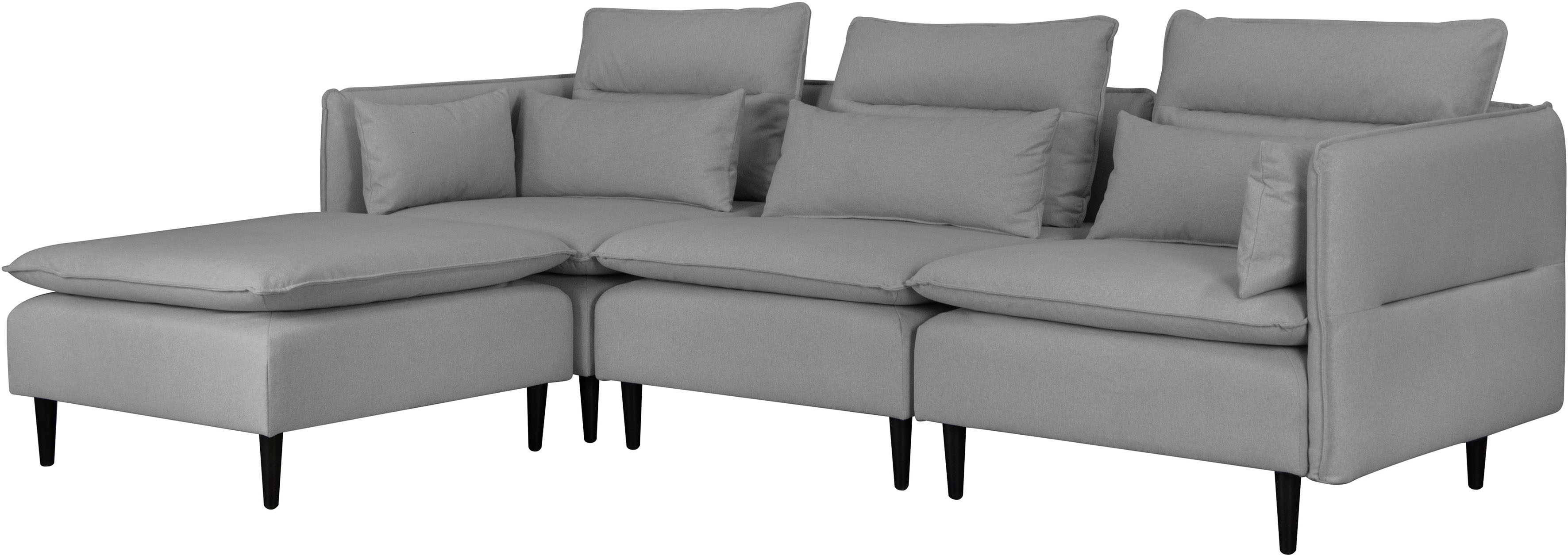 Thumbnail - andas Ecksofa "ALVIK L-Form", zusammengesetzt aus Modulen, erweiterbar mit Modulen der Serie