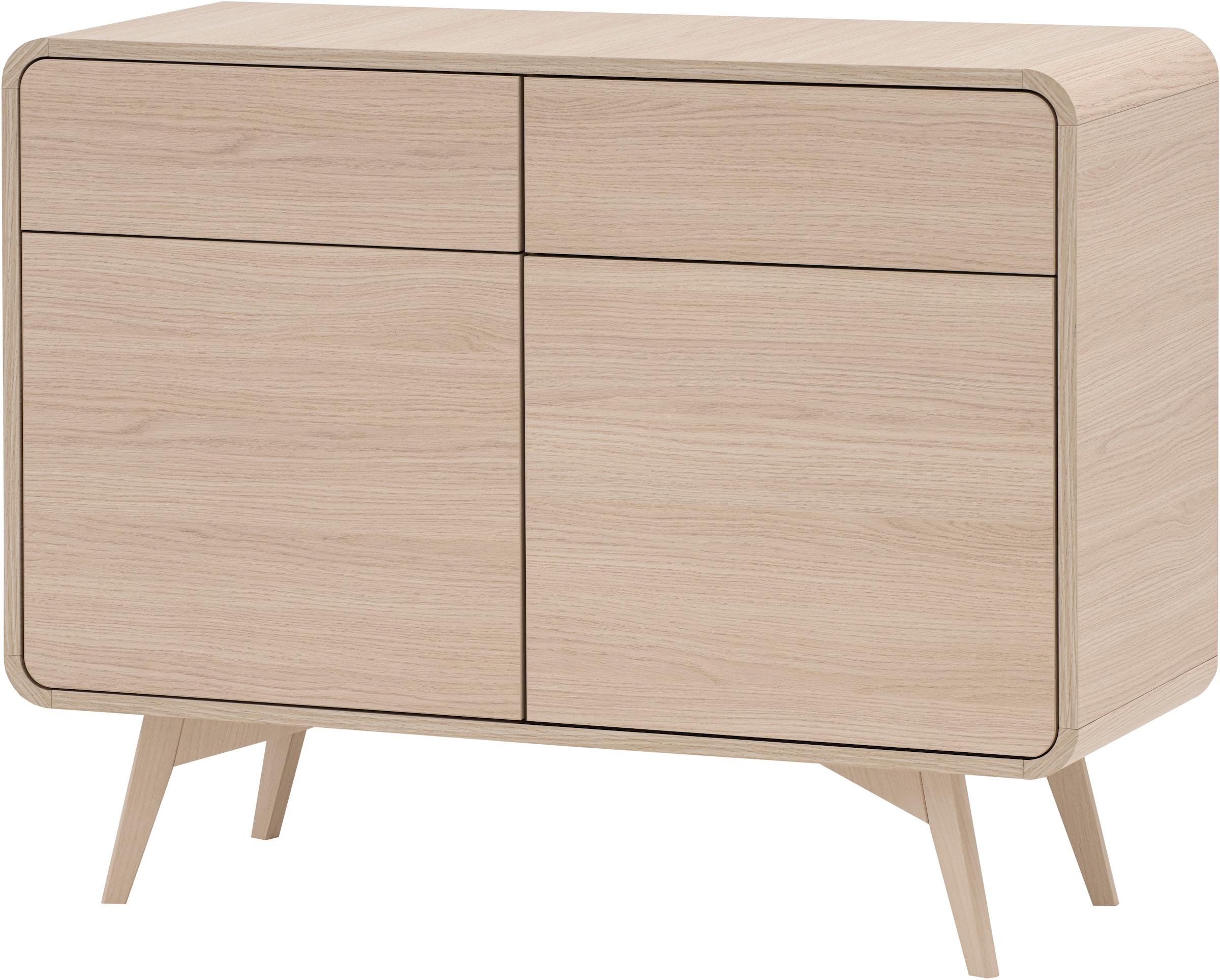 Home affaire Sideboard "Torsby, moderner Schrank, Kommode in Eiche Natur, 1 günstig online kaufen