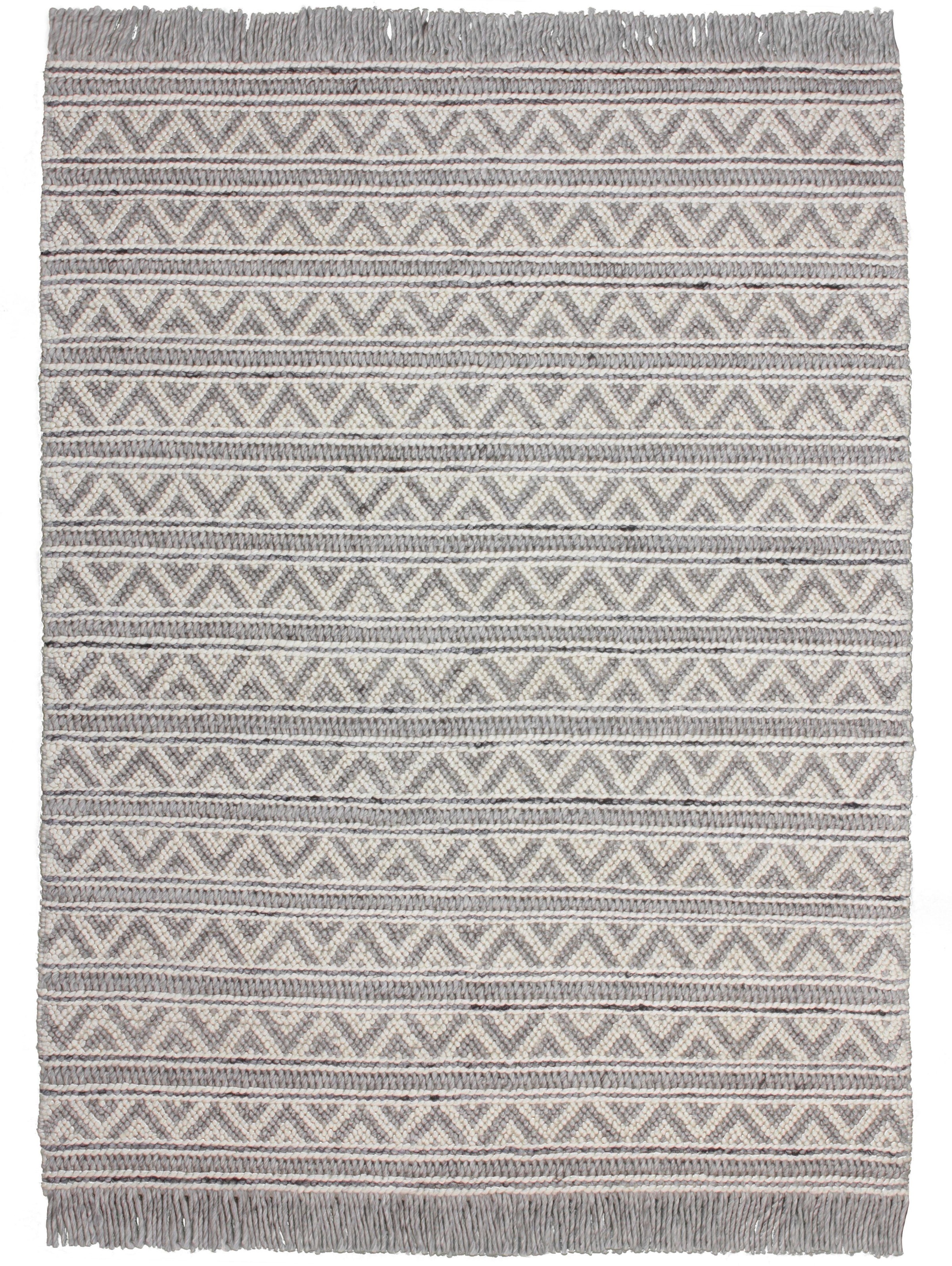 calo-deluxe Teppich "Bature 500" rechteckig 10 mm Höhe Wolle und Viskose mi günstig online kaufen