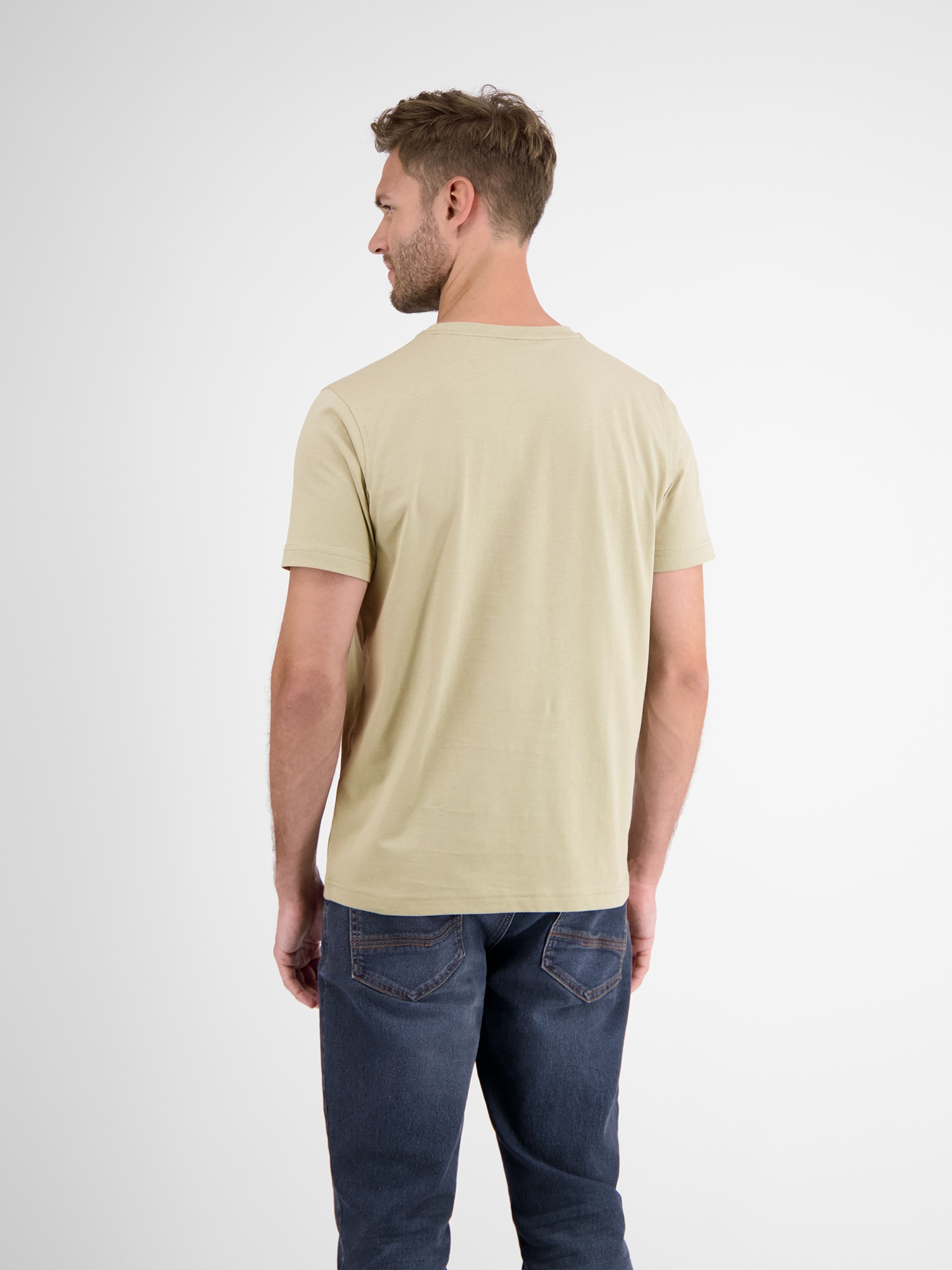 LERROS T-Shirt »LERROS Basic T-Shirt in vielen Farben« ▷ kaufen | BAUR