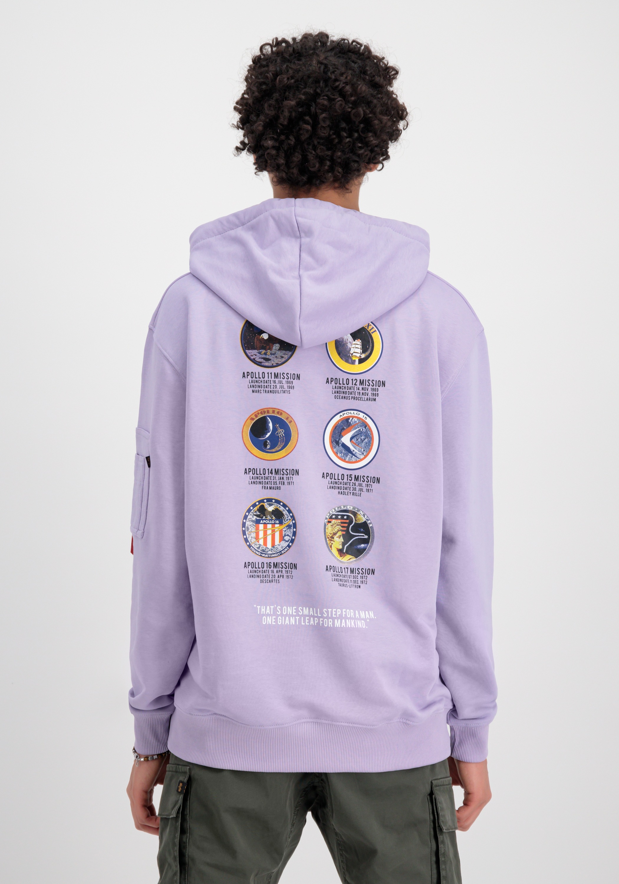 Alpha Industries Hoodie »Alpha Industries Men - Hoodies Apollo Mission Hoodie«