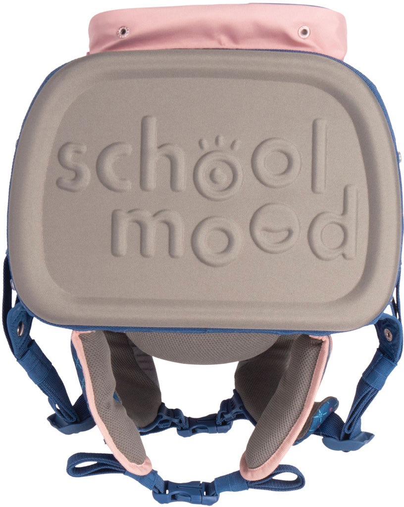 SCHOOL-MOOD® Schulranzen »Rebel Air+, Mila (Pferd)«, retroreflektierende Flächen, aus recyceltem Material