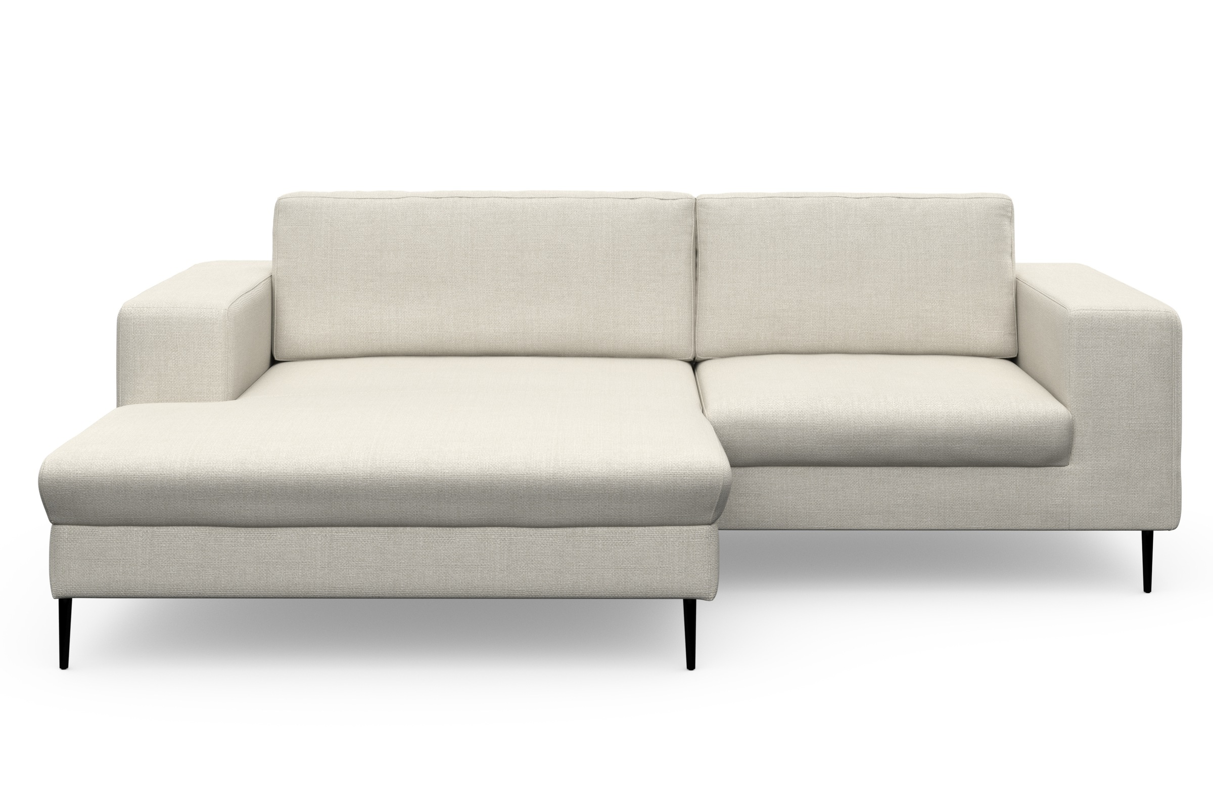 DOMO collection Ecksofa "Modica kompakt und elegant, Breite 244, L-Form", m günstig online kaufen