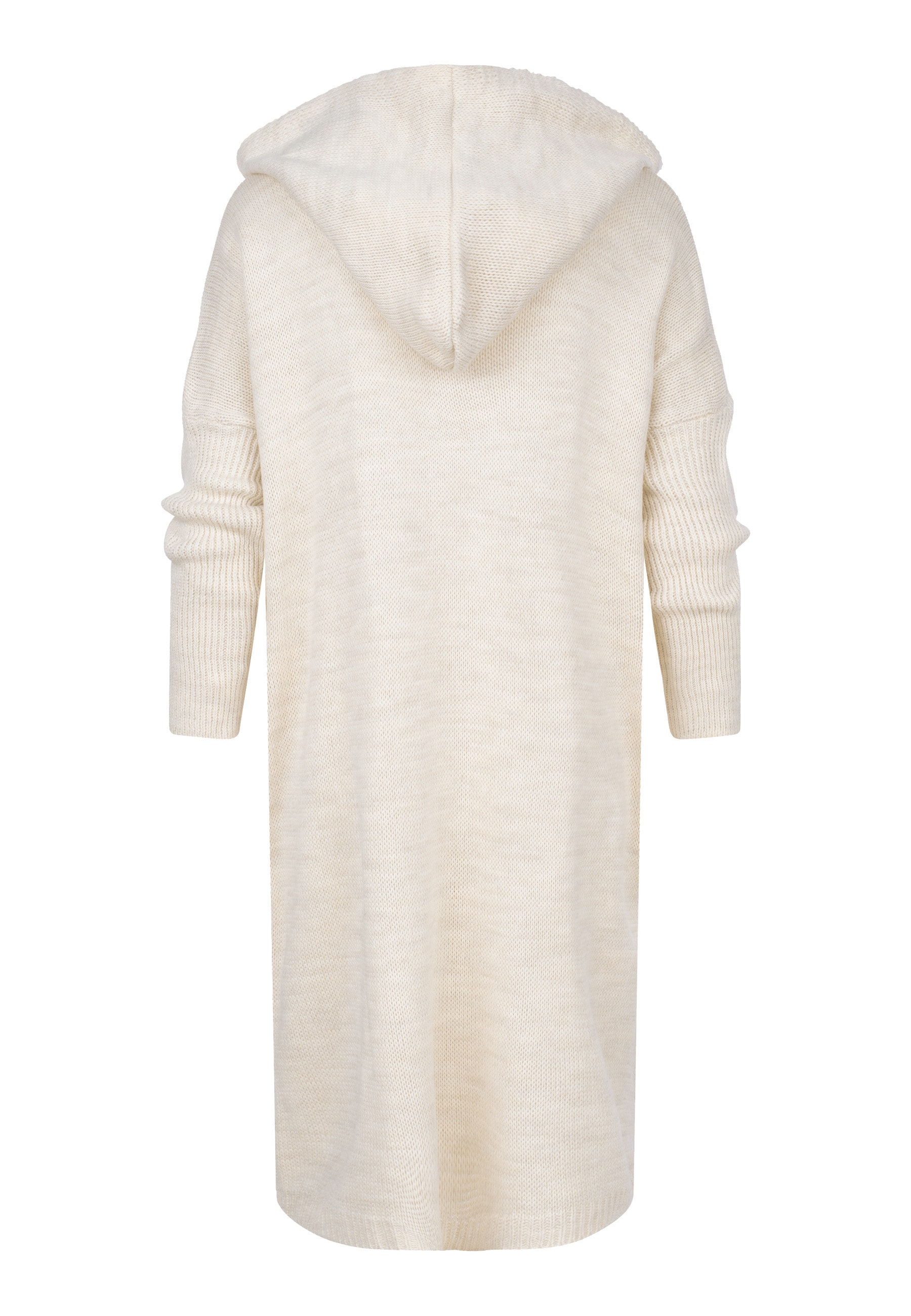 CLOUD 5IVE Strickjacke »CLOUD 5IVE Longform knit cardigan with hood« 1