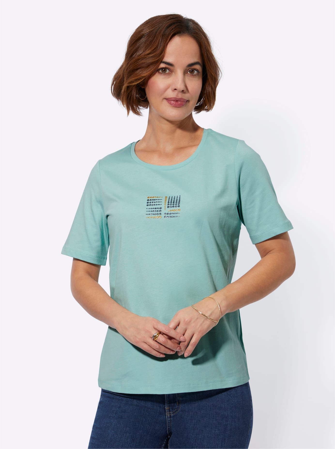 Classic Basics Kurzarmshirt "Shirt" 1 Stk. tlg. günstig online kaufen
