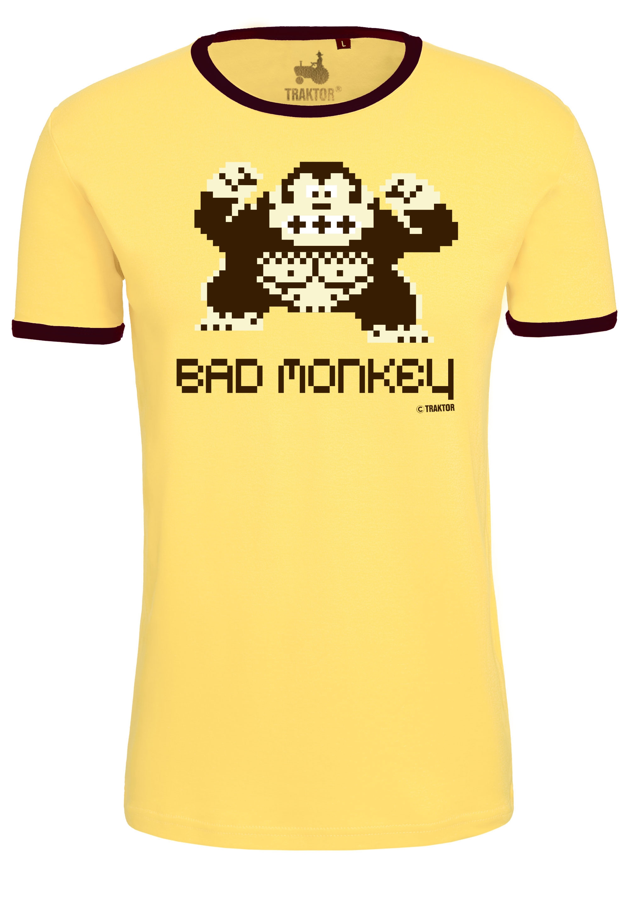 LOGOSHIRT T-Shirt "Bad Monkey", mit trendigem Gaming-Print günstig online kaufen