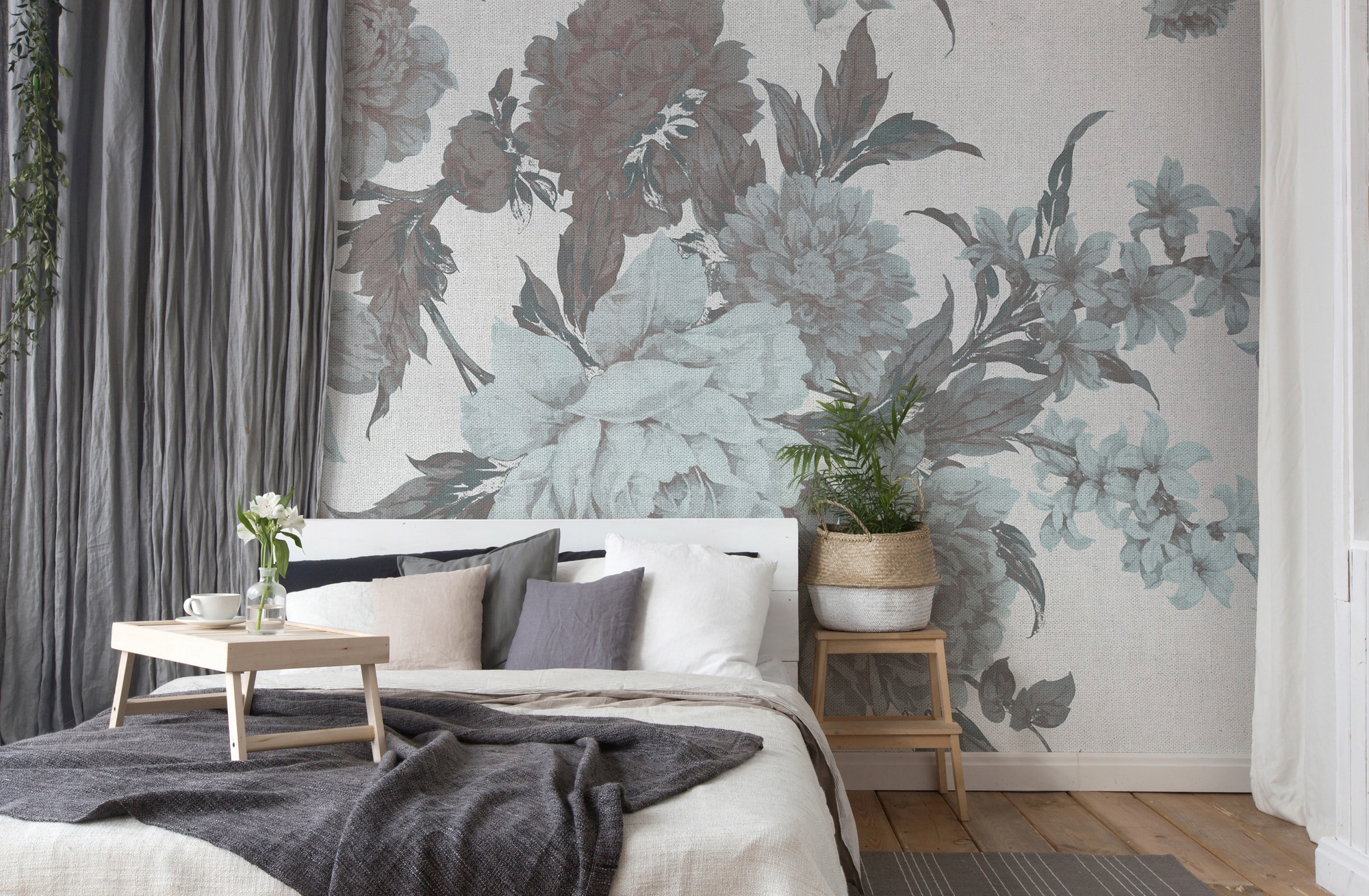 Architects Paper Fototapete »Atelier 47 Flowers 1«, floral, Vlies, Wand, Schräge, Decke