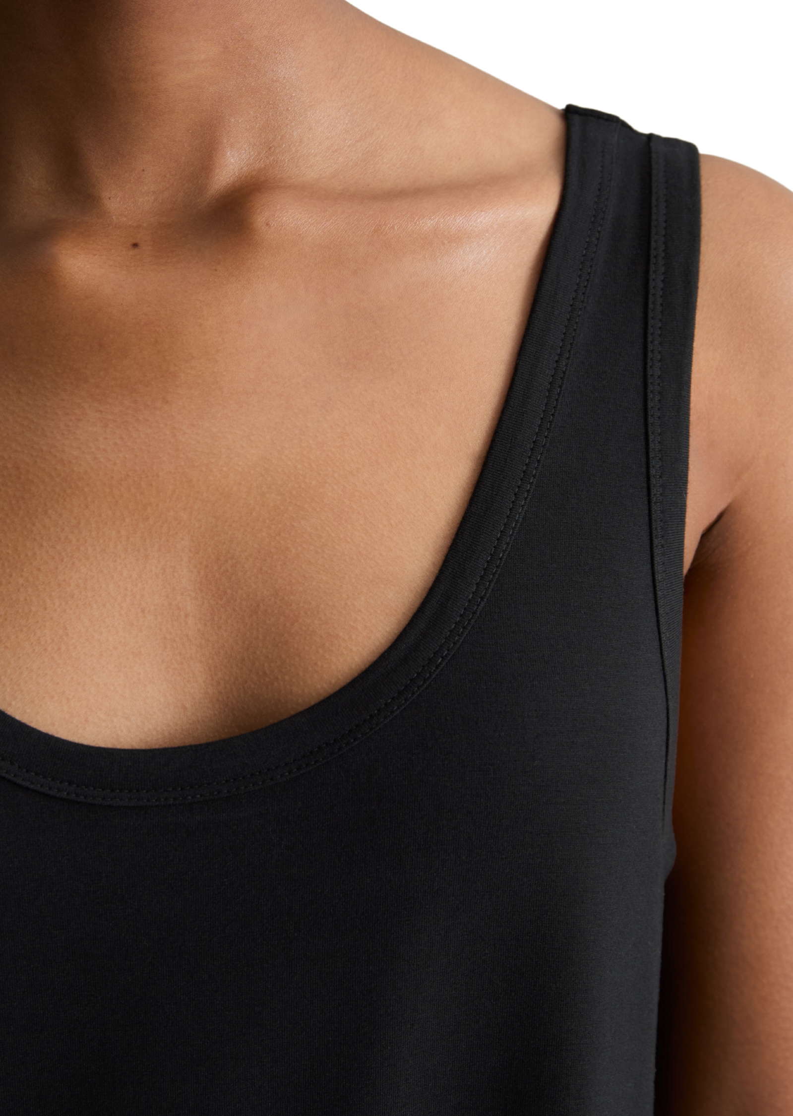 Marc O'Polo DENIM Maxikleid relaxed aus fließendem Viskose-Stretch