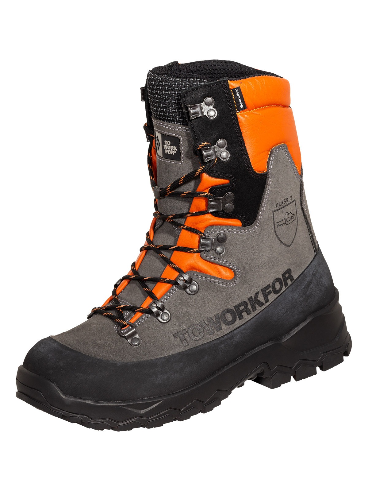 ToWorkFor Sicherheitsschuh "Forststiefel"
