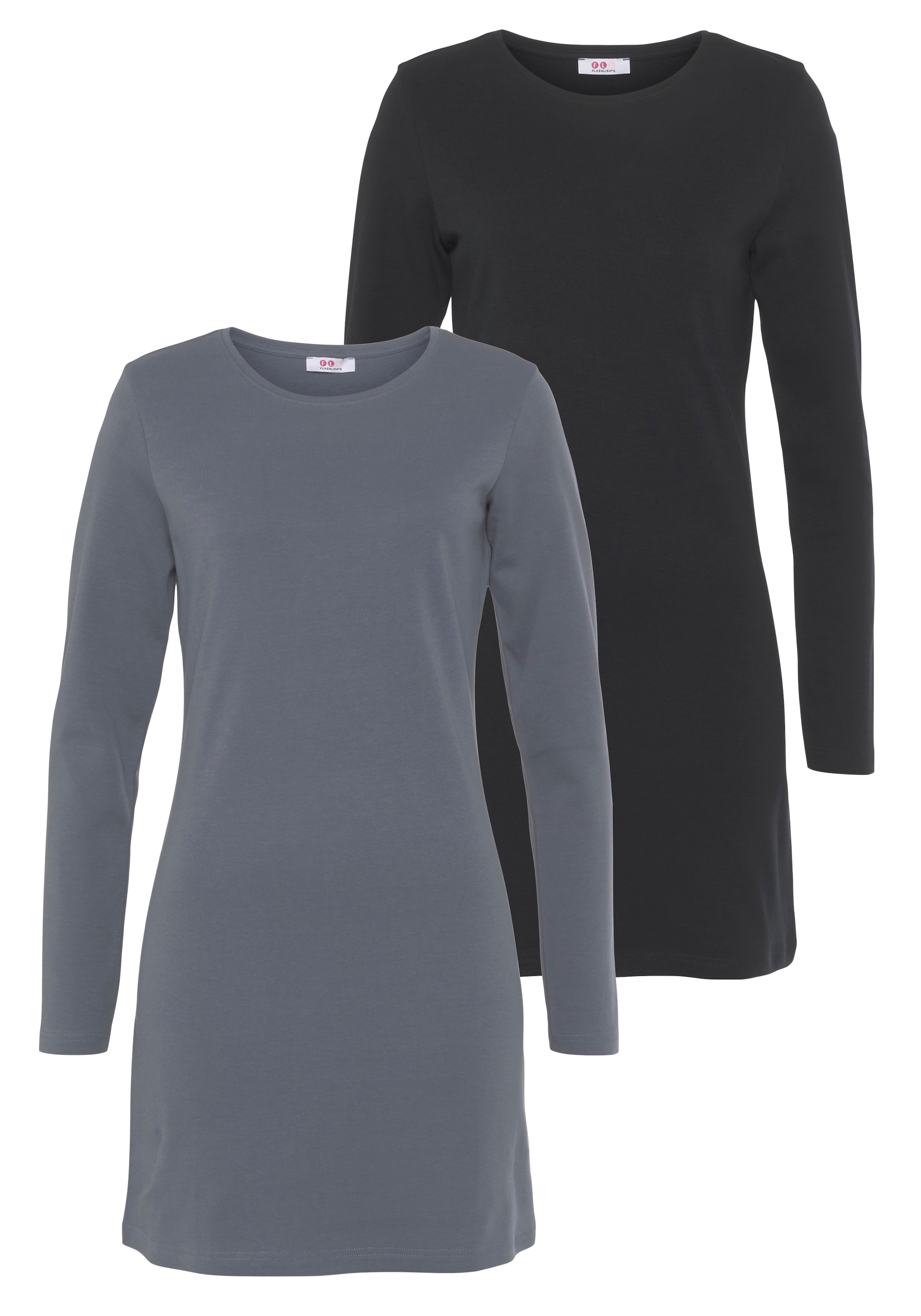 Flashlights Jerseykleid Packung, 2-er Pack, 2 Stk. tlg. figurbetonter Schni günstig online kaufen