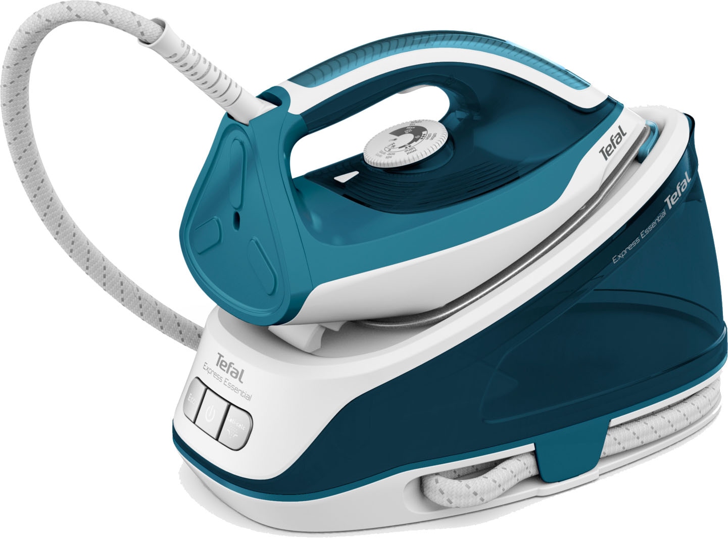 Tefal Dampfbügelstation "Express Essential, 2200 W, Xpress Glide Bügelsohle günstig online kaufen