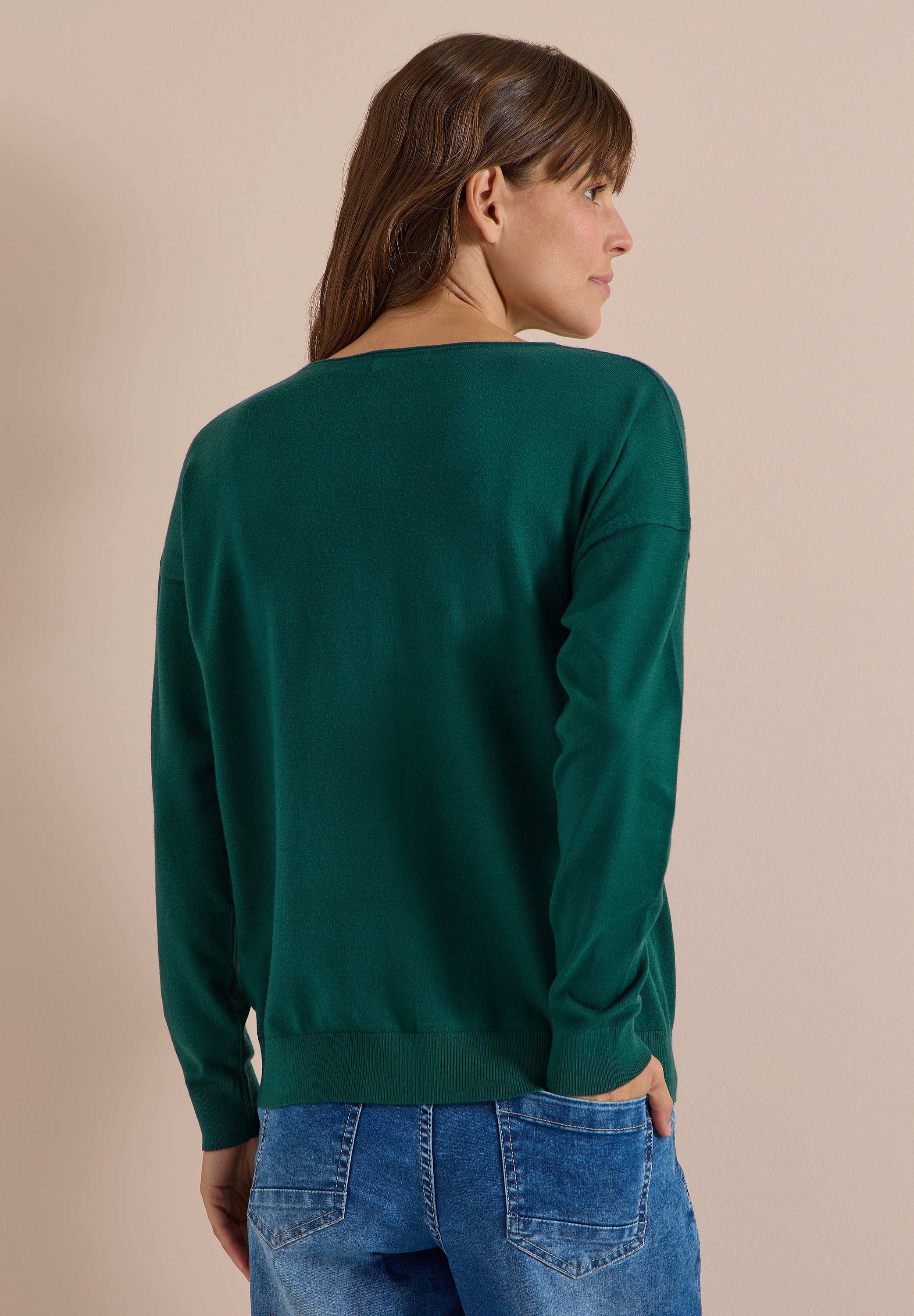Cecil Strickpullover in Unifarbe