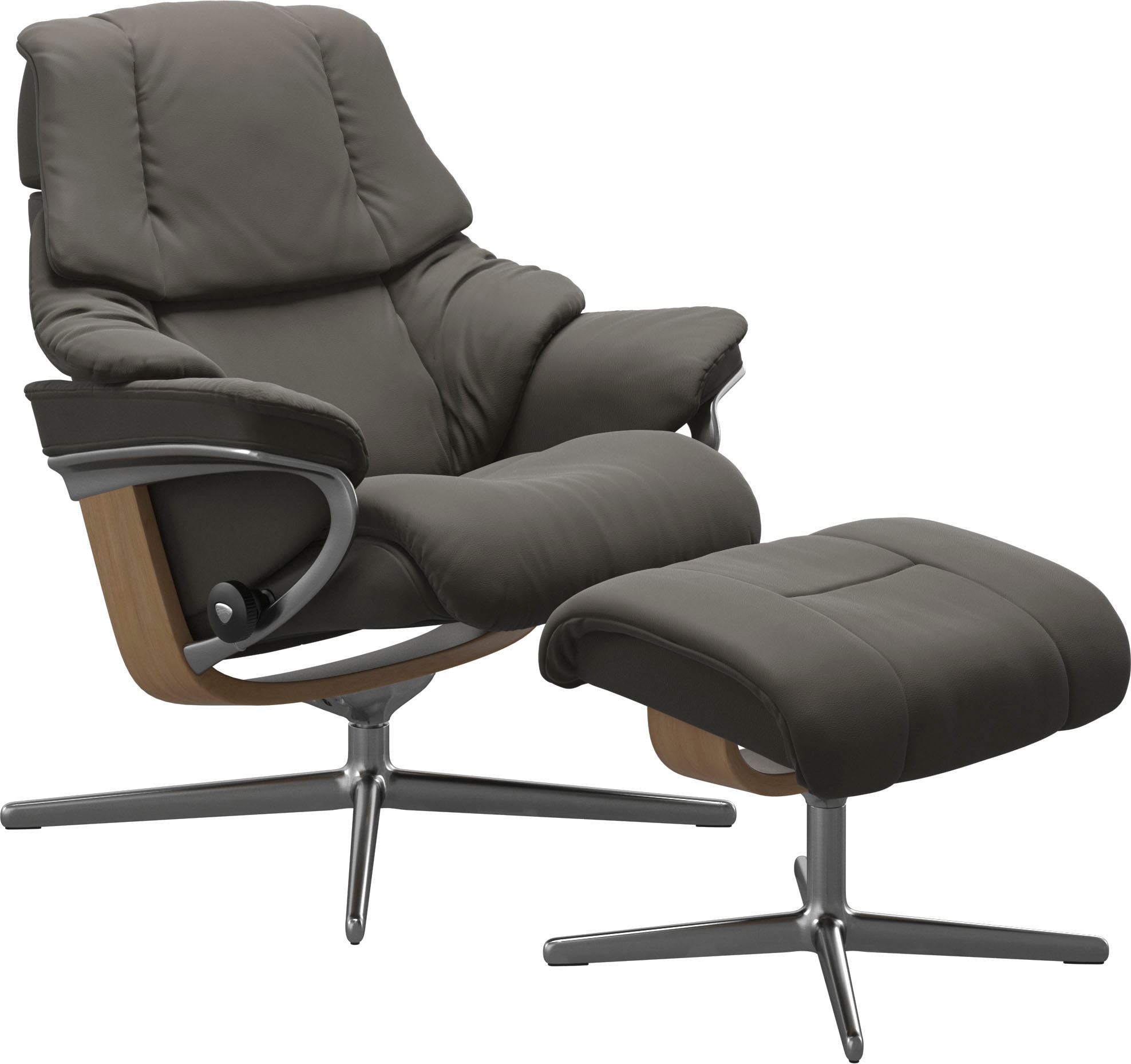 Stressless Relaxsessel "Reno", (Set, Relaxsessel mit Hocker), mit Hocker, m günstig online kaufen